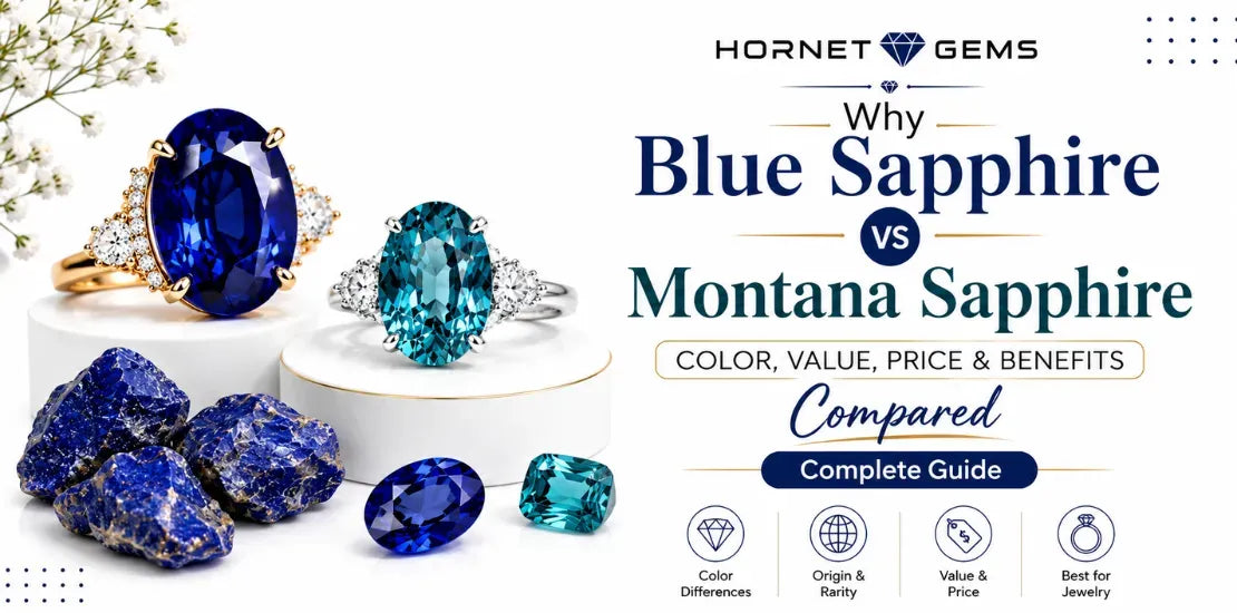 Blue Sapphire vs. Montana Sapphire: What's the Difference?