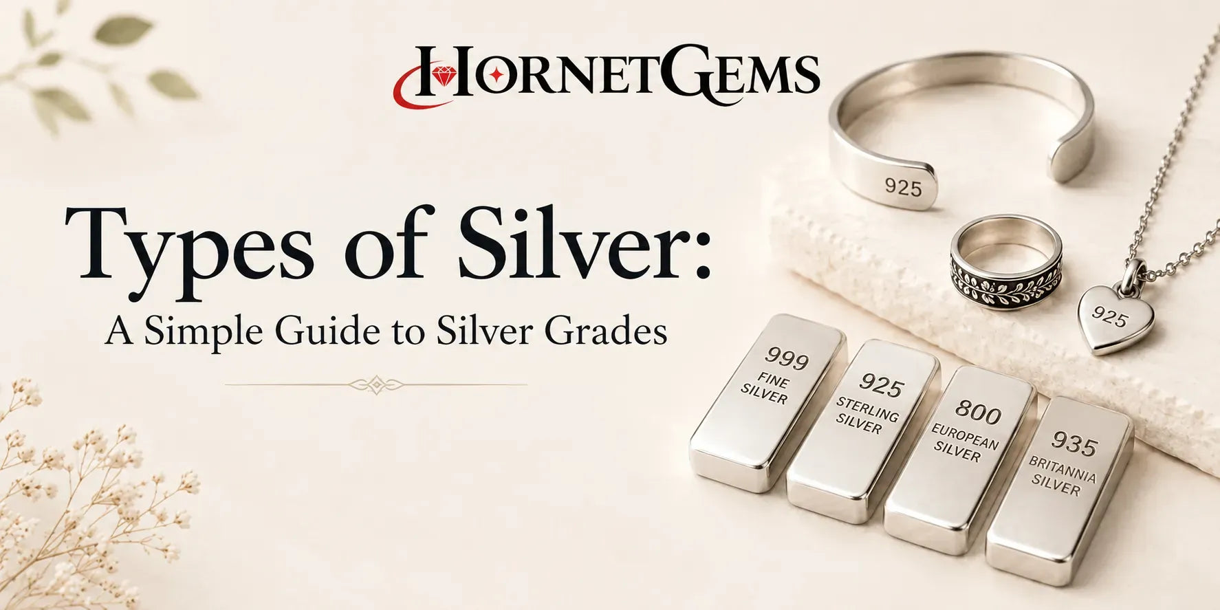 Types of Silver: A Simple Guide to Silver Grades