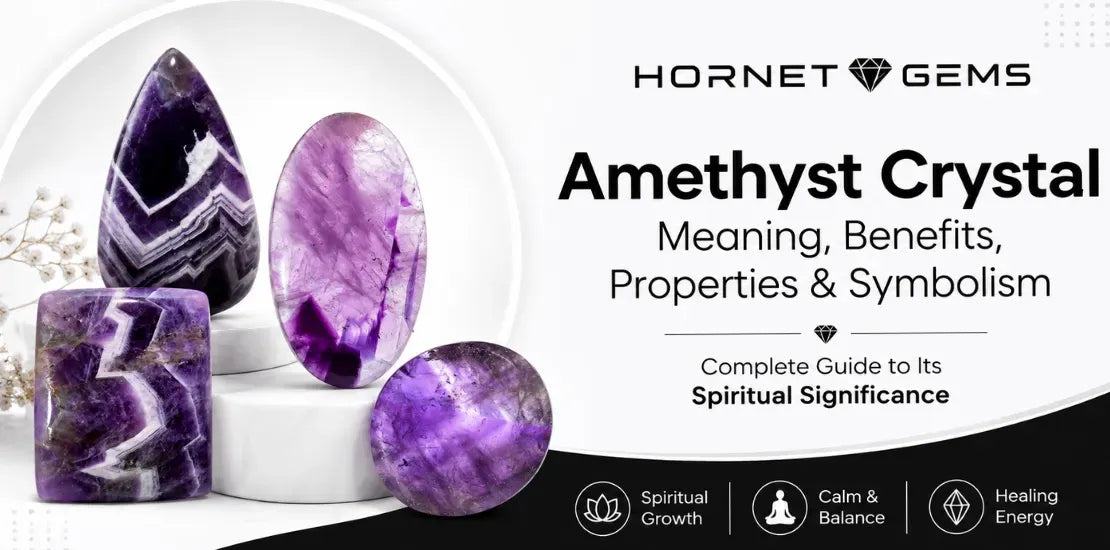 Amethyst Crystal Meaning, Benefits, Properties & Symbolism: Complete Guide