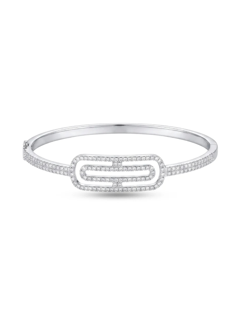 925 Silver Modern Loop Luxe Bracelet for Women