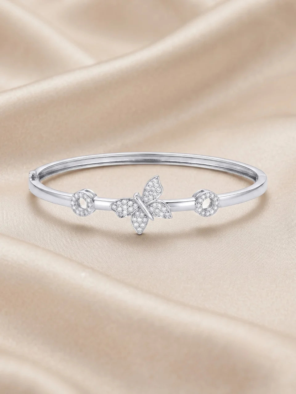 925 Silver Flutter Grace Butterfly Bracelet for Women