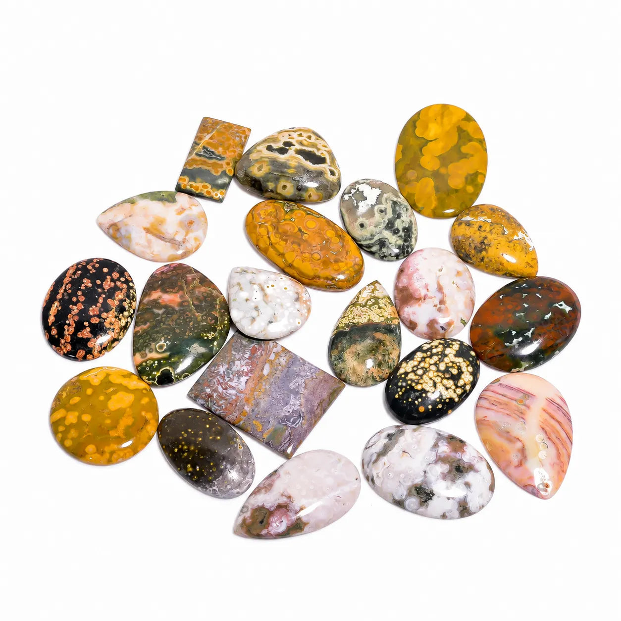 Ocean Jasper Cabochon Lot 2–30 Pieces 