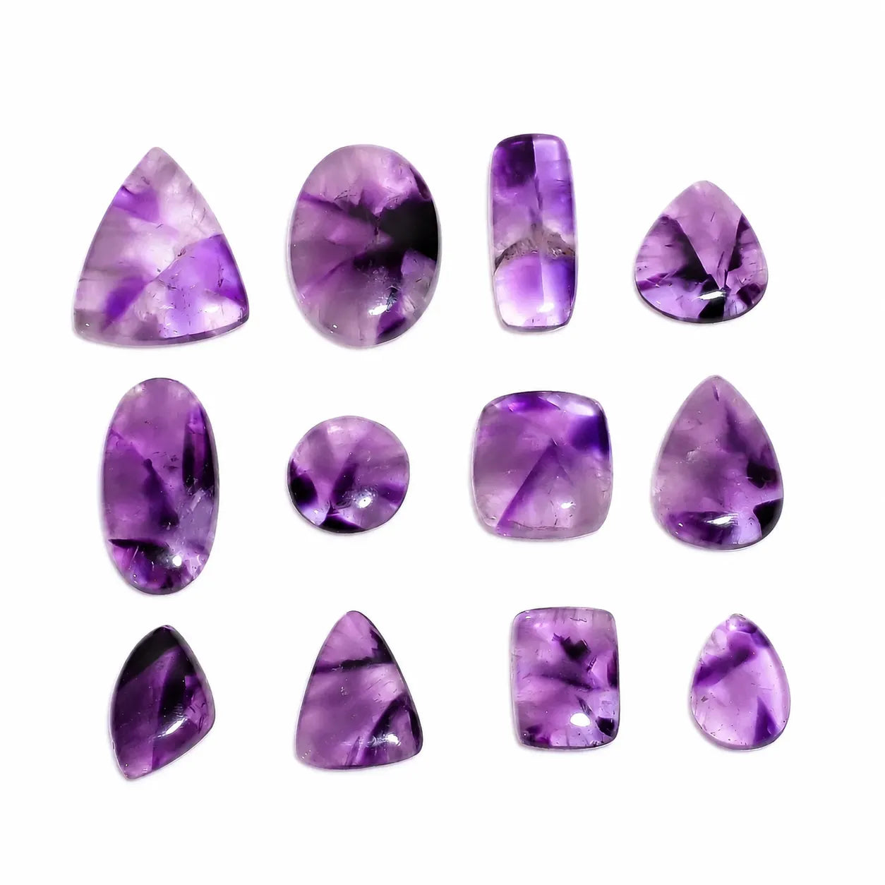 Trapiche Amethyst Cabochon Wholesale