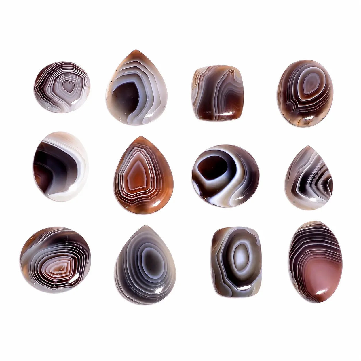Botswana Agate Gemstone 1–10 Pieces