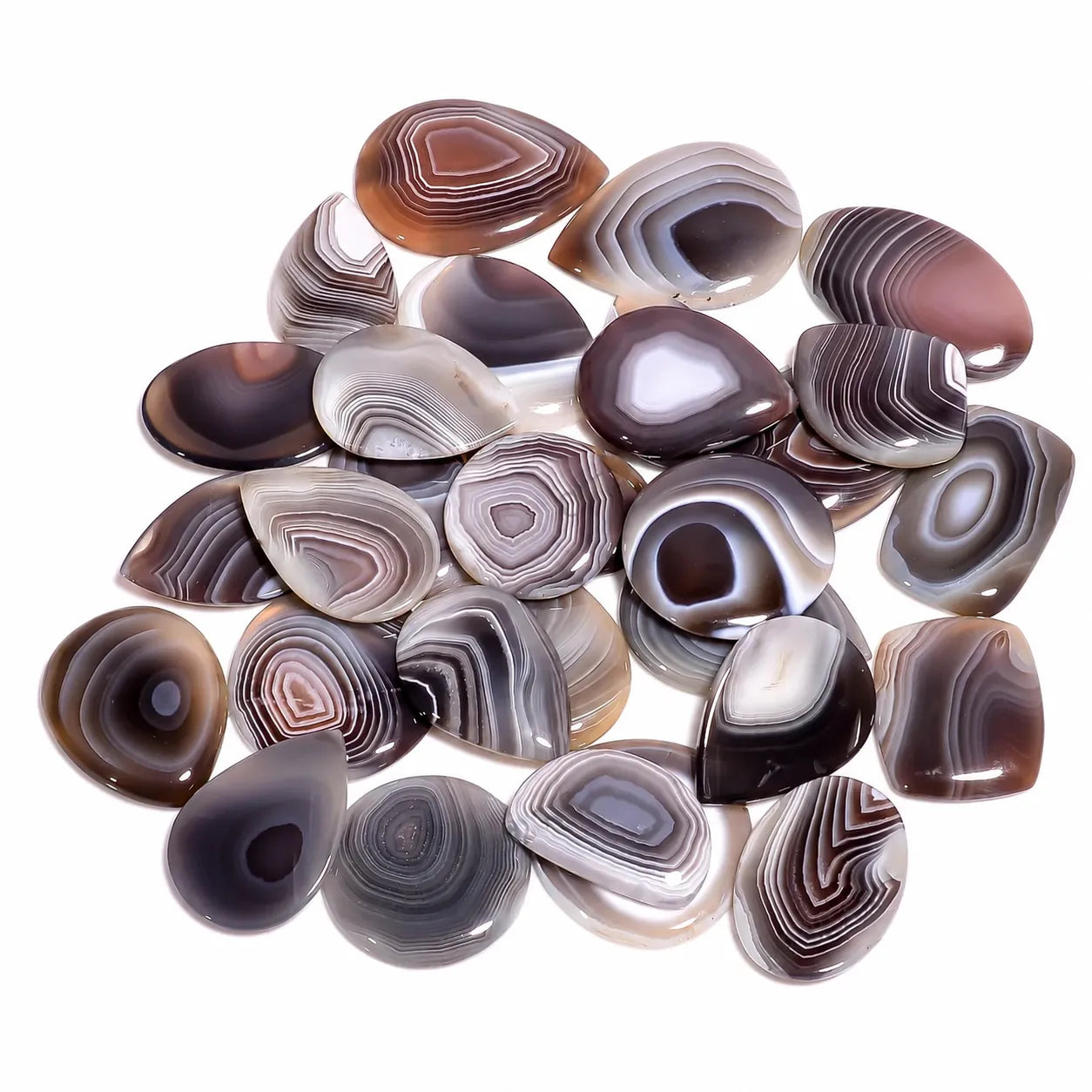 AAA Botswana Agate Cabochon Lot
