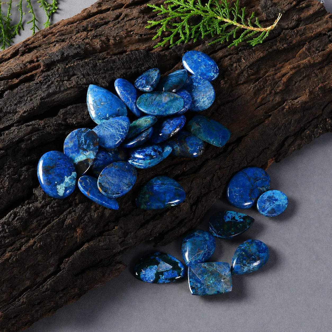 Shattuckite Cabochon Lot Mix Shape