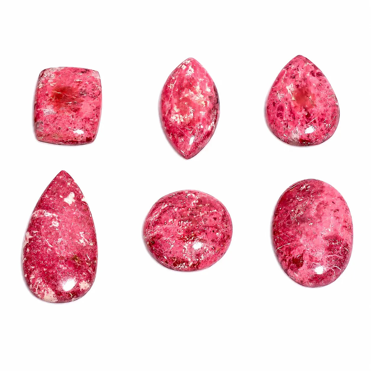 AAA Thulite Cabochon 1–10 Pieces