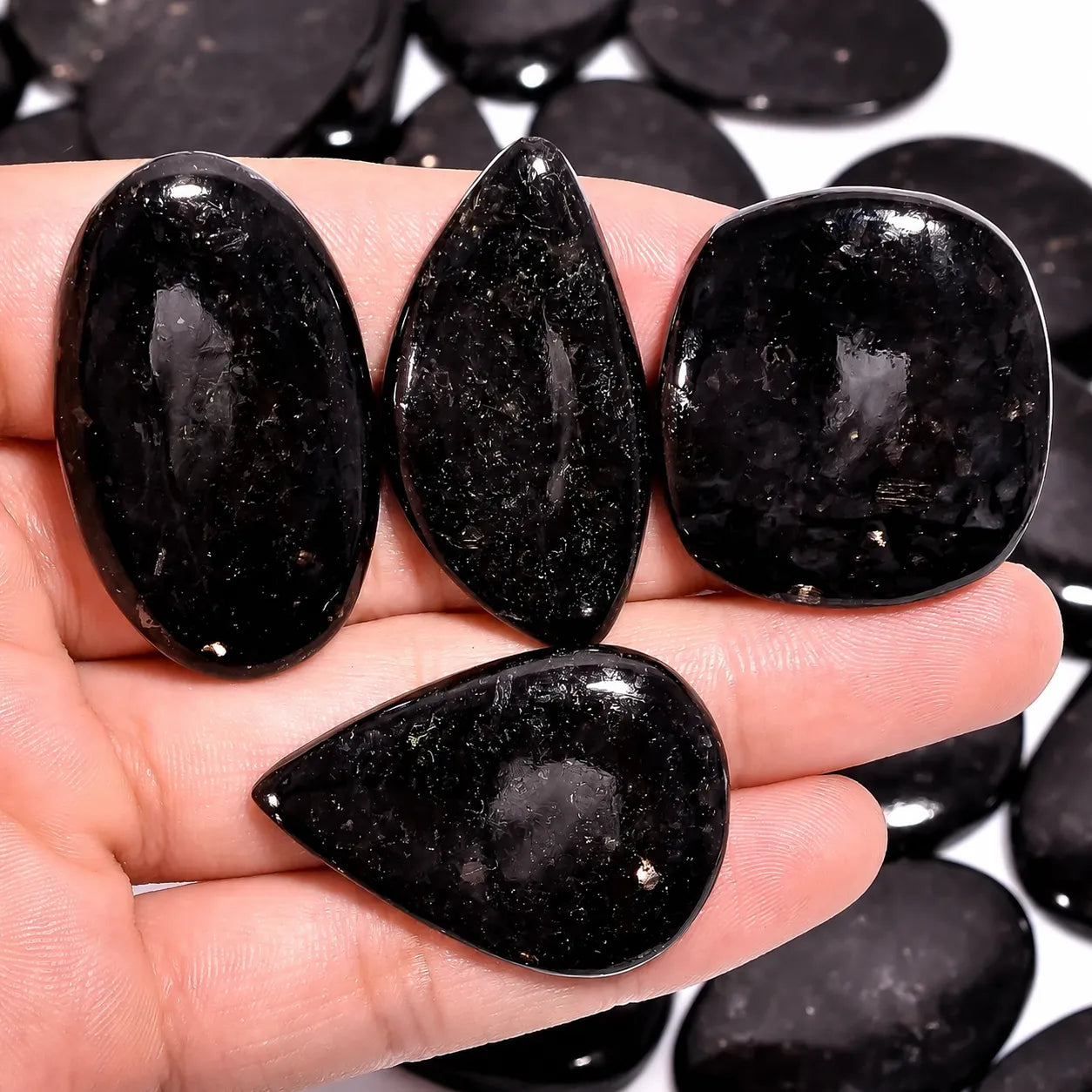 AAA Golden Nuummite cabochon wholesale 