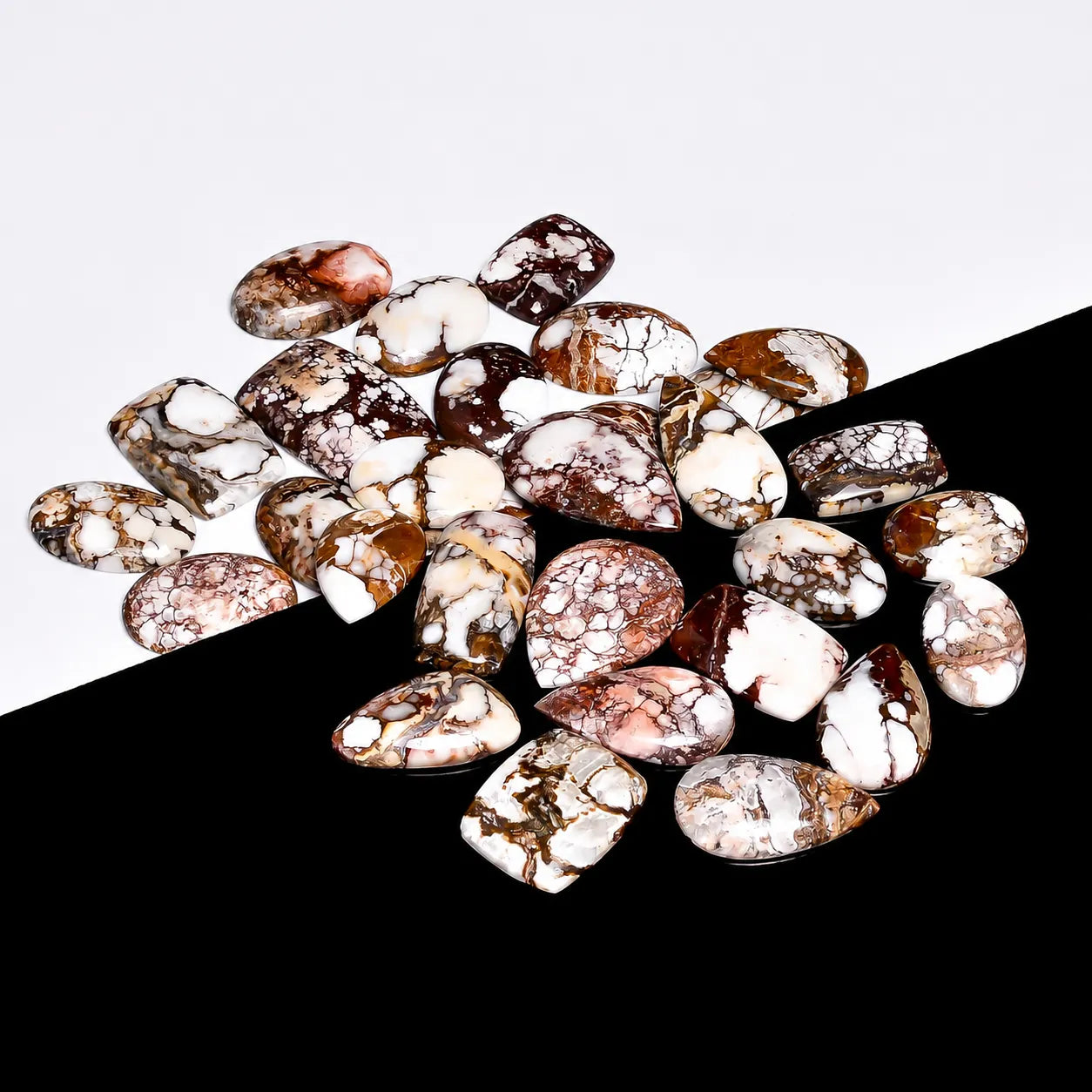 Wild Horse Magnesite with White and Brown Matrix