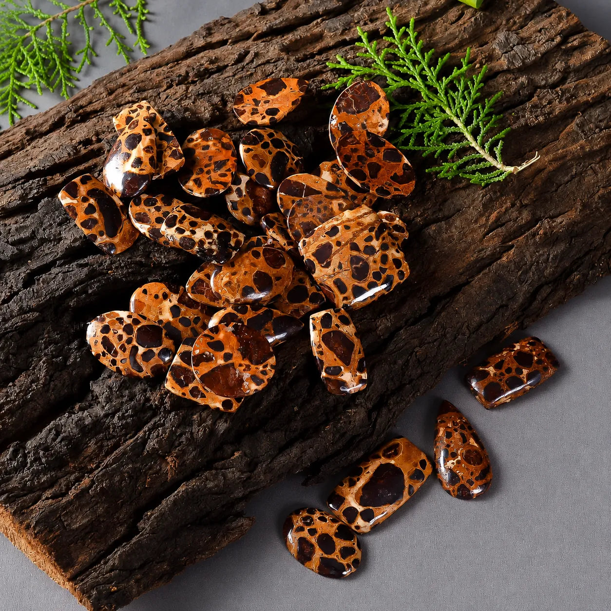Natural Bauxite Cabochon Wholesale Lot