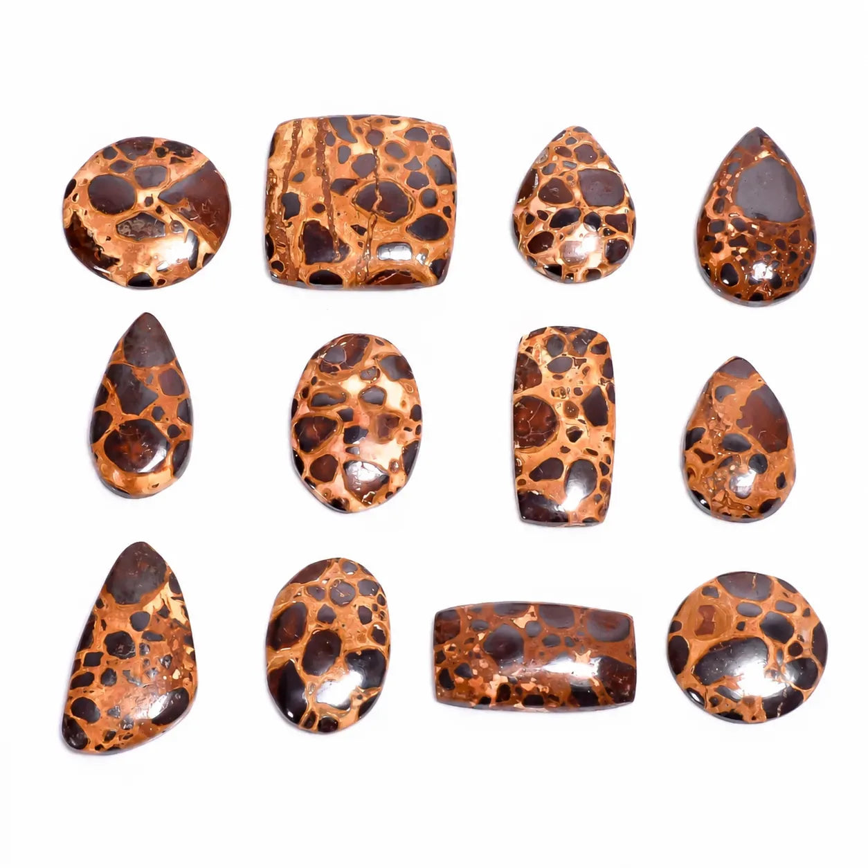 Natural Bauxite Cabochon Wholesale
