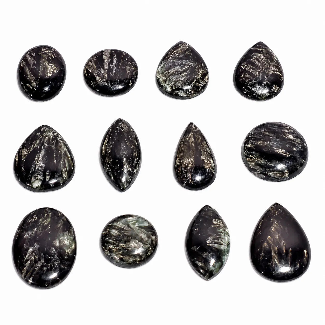 AAA Golden Seraphinite Cabochon