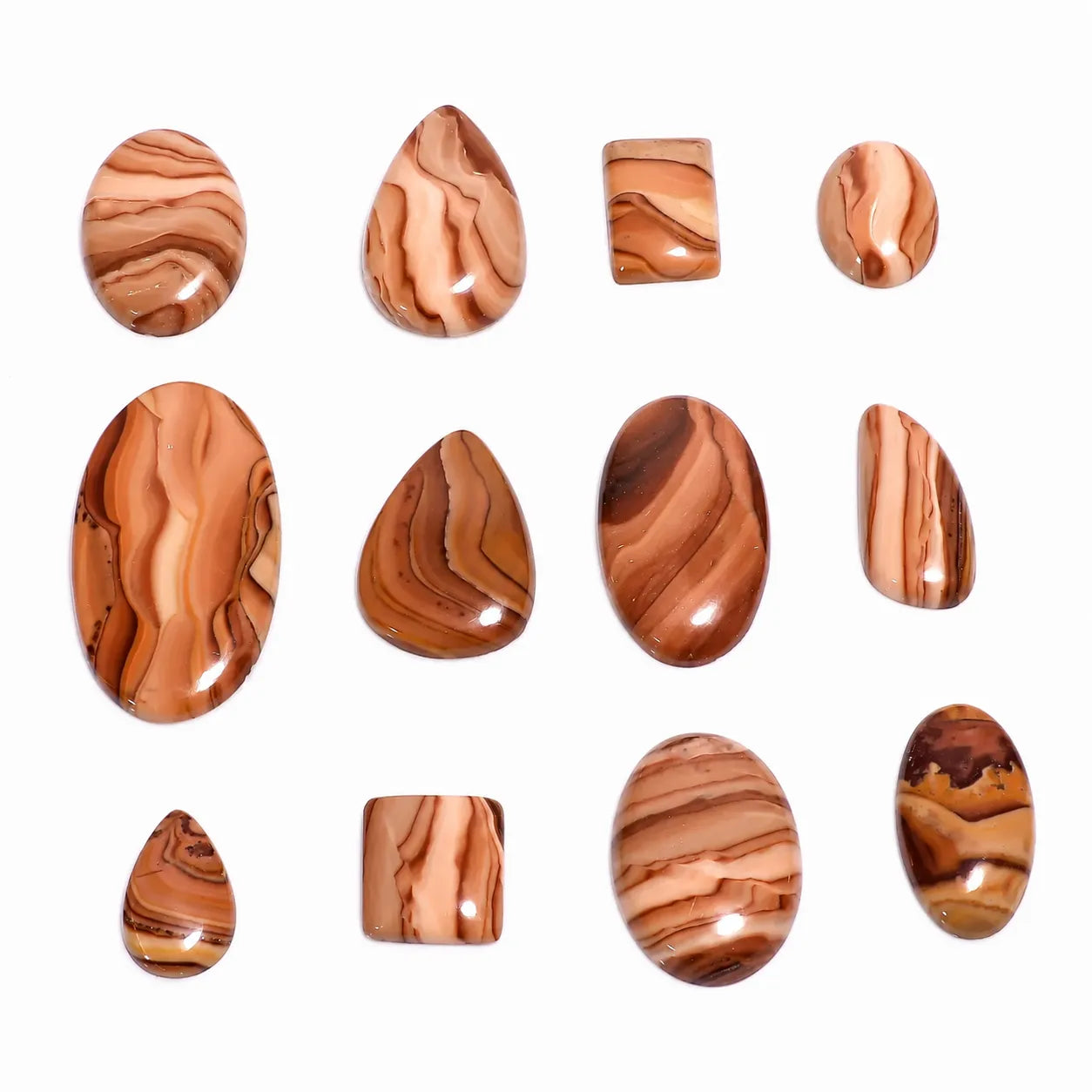 Wood Dolomite Cabochon Wholesale