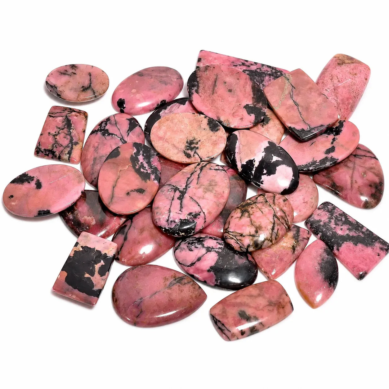 Rhodonite Cabochon 20–40 mm