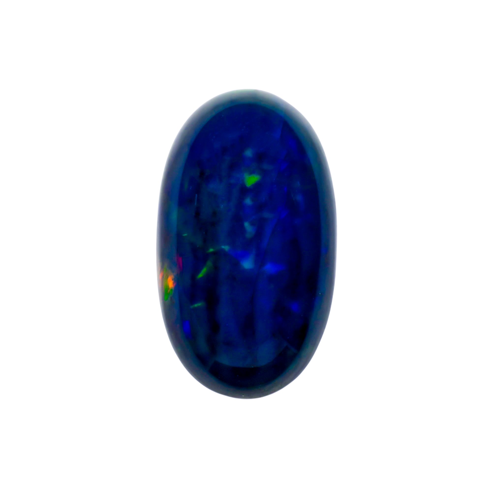 Natural Black Ethiopian Opal oval cabochon 9.05 ct L-1628