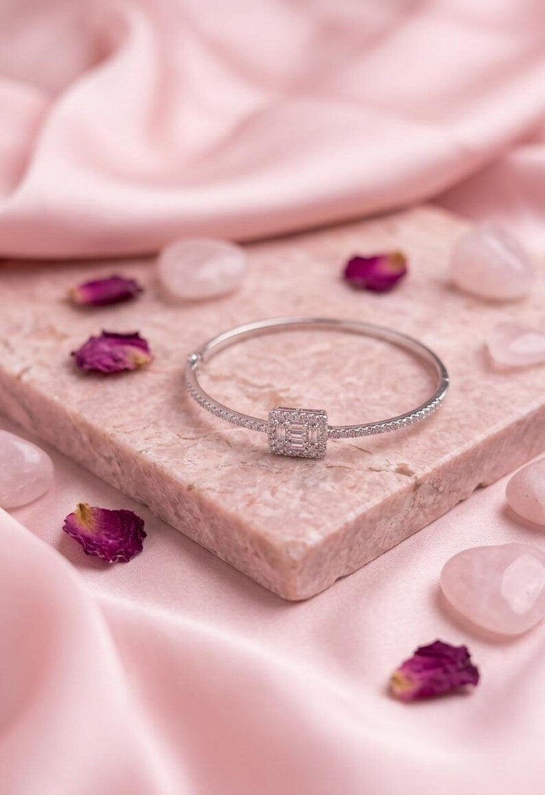 925 Sterling Silver Bracelet for Women, Dainty Minimalist Bracelet, Adjustable Jewelry, Gift for Her, Bridesmaid Gift