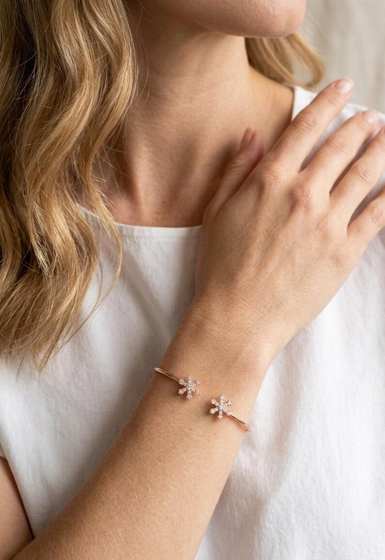 925 Sterling Silver Bracelet for Women, Dainty Minimalist Bracelet, Adjustable Jewelry, Gift for Her, Bridesmaid Gift