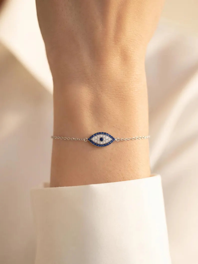 925 Sterling Silver Bracelet with Extension Chain