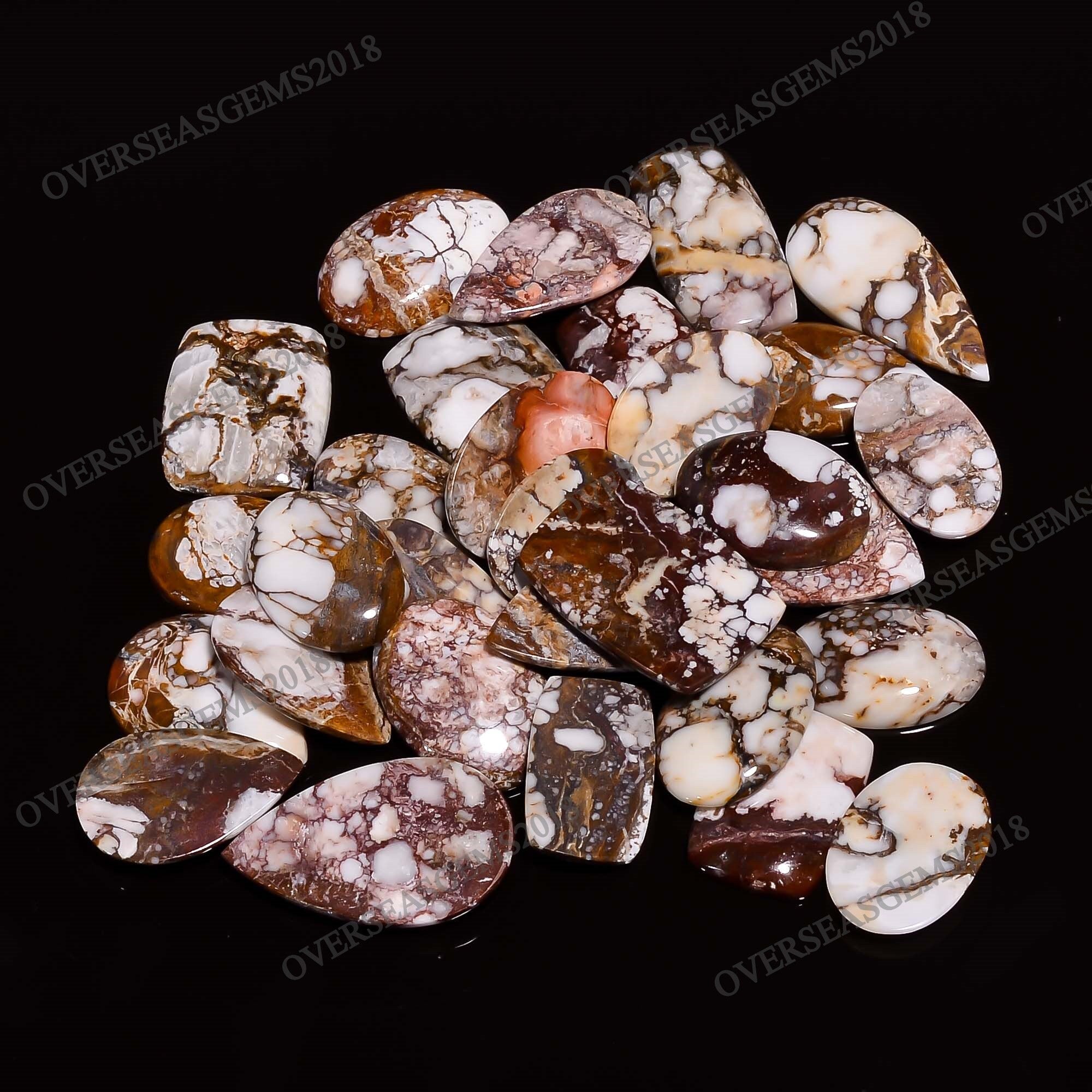 Wild Horse Cabochon, Bulk Crystal Gemstone, DIY Jewelry Supplies - image 3
