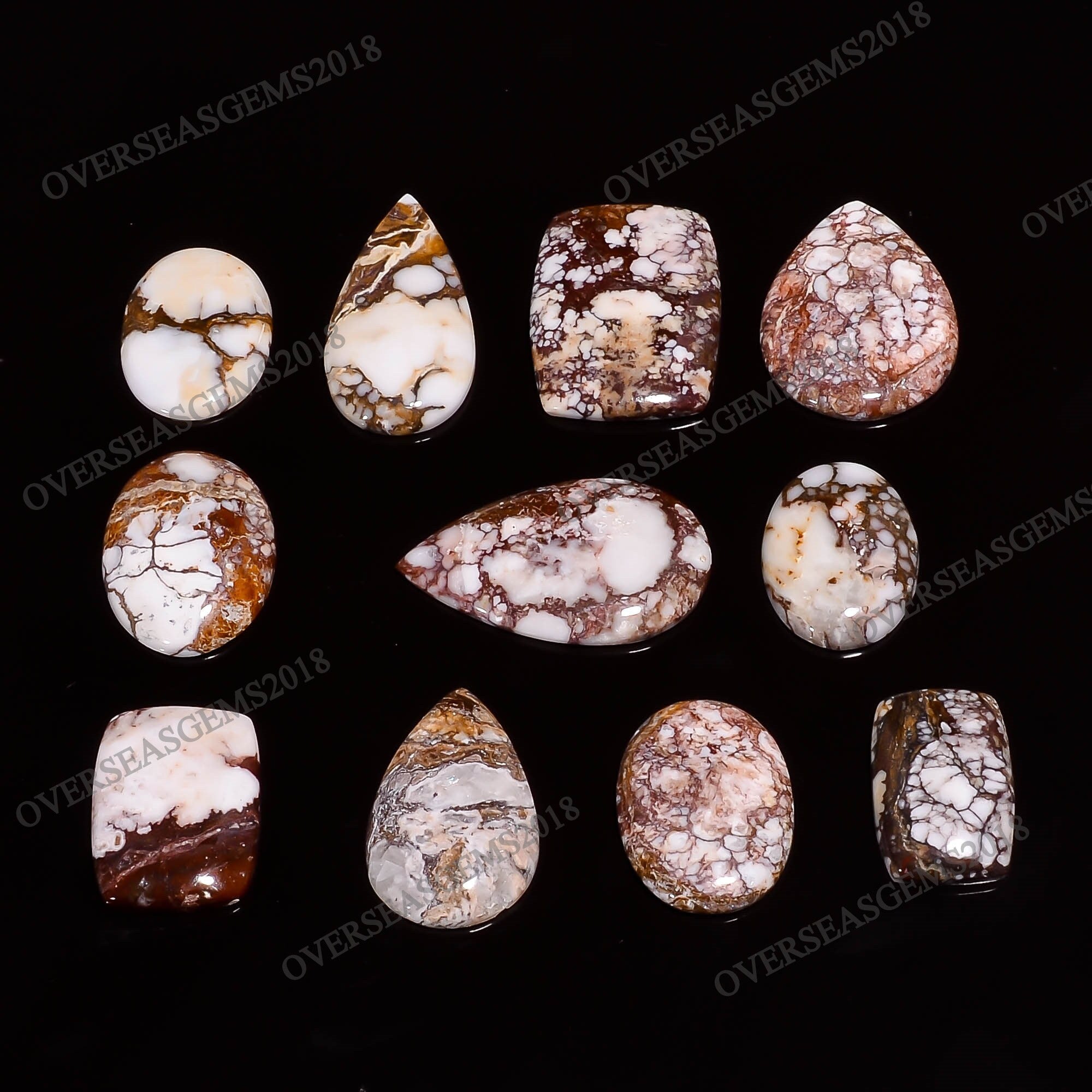 Wild Horse Cabochon, Bulk Crystal Gemstone, DIY Jewelry Supplies - image 4