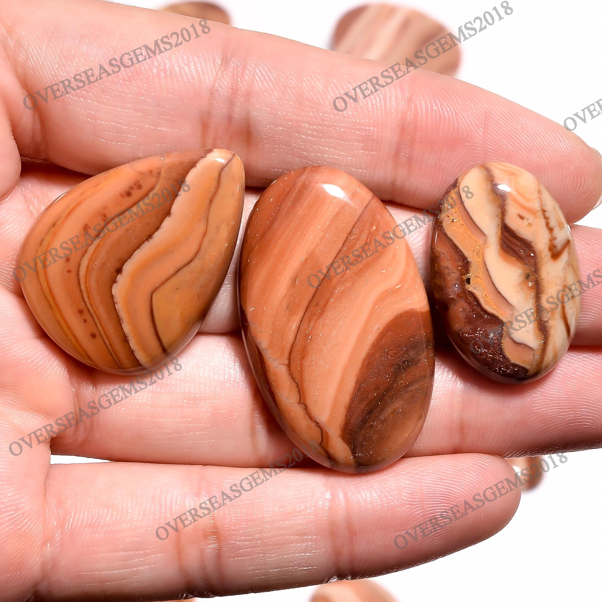 Wood Dolomite Cabochon, Bulk Gemstone, DIY Jewelry Making - image 5