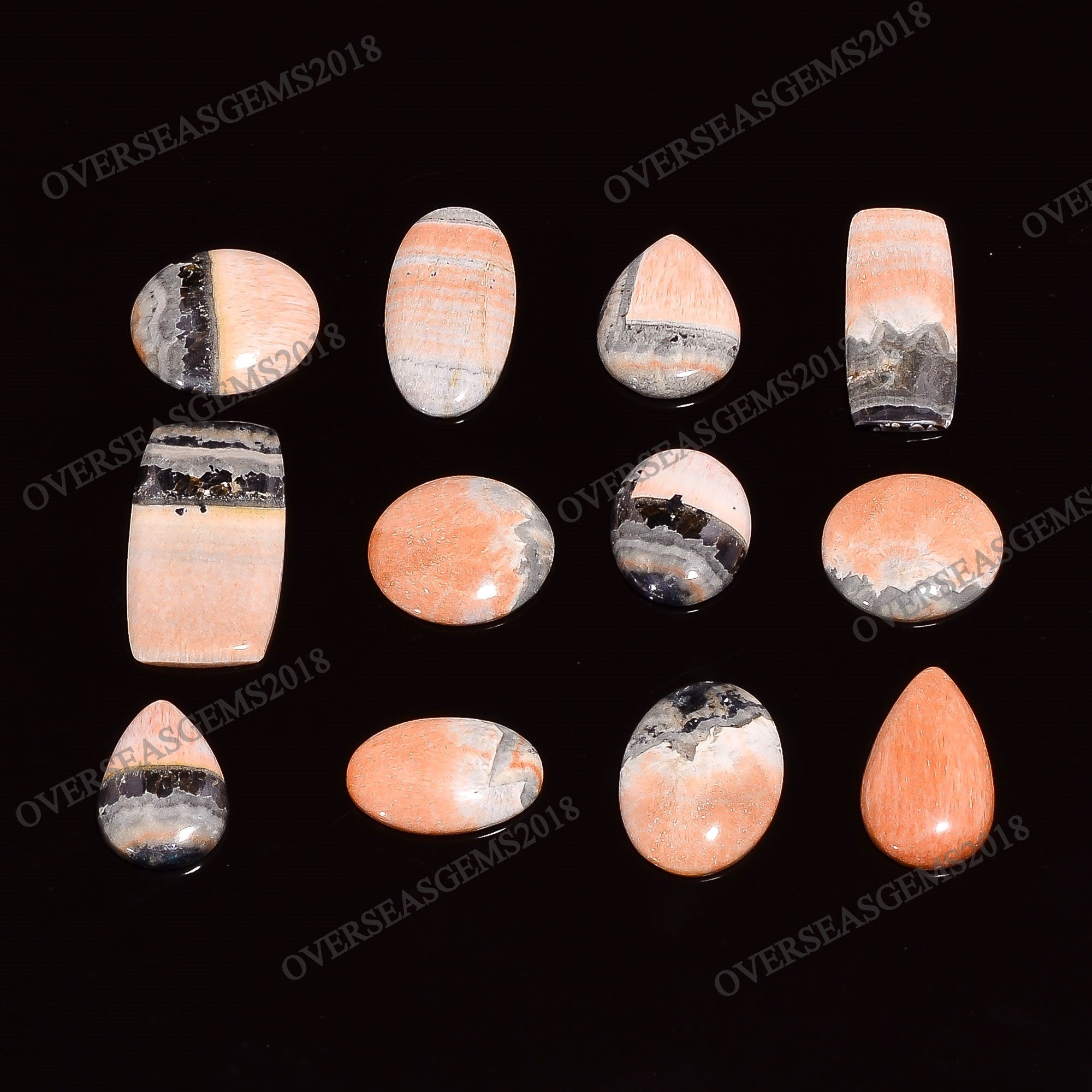 Natural Celestrobarite Cabochon Wholesale Gemstone, Bulk Designer Crystal Gemstone, DIY-ART-CRAFTS Pendant Necklace Jewe - image 2