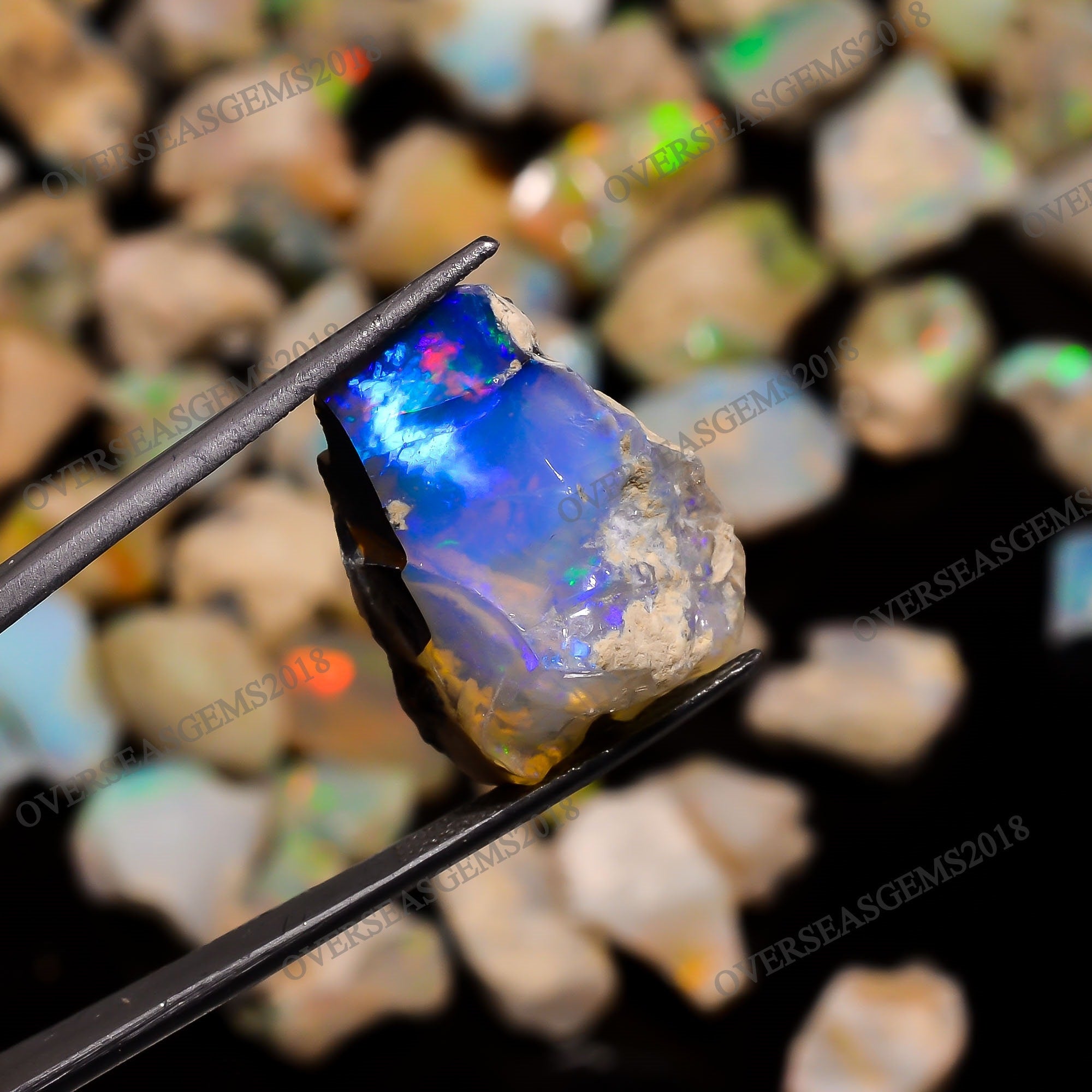 Natural Ethiopian Welo Fire Opal Rough, October Birthstone, 30 Carats