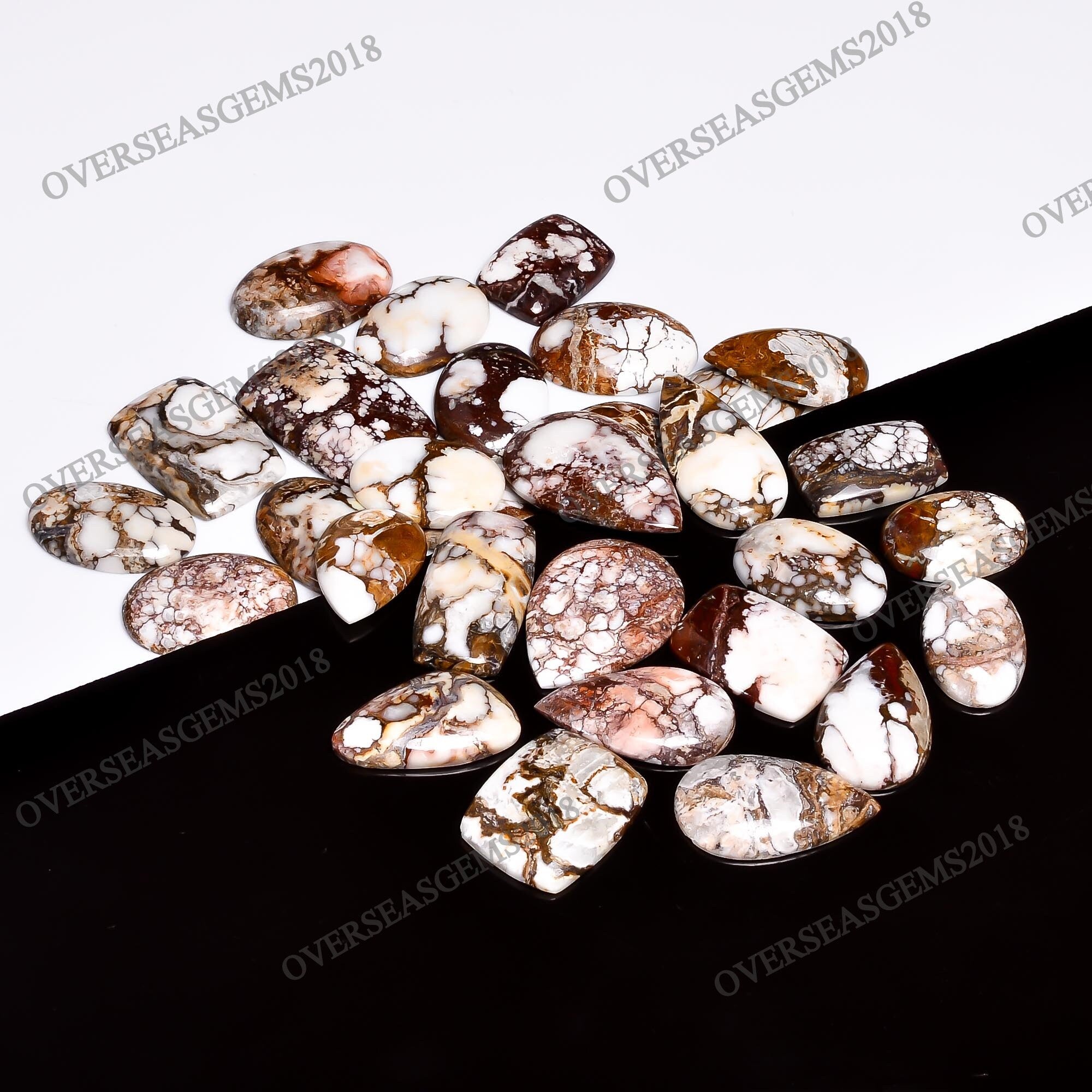 Wild Horse Cabochon, Bulk Crystal Gemstone, DIY Jewelry Supplies - image 2
