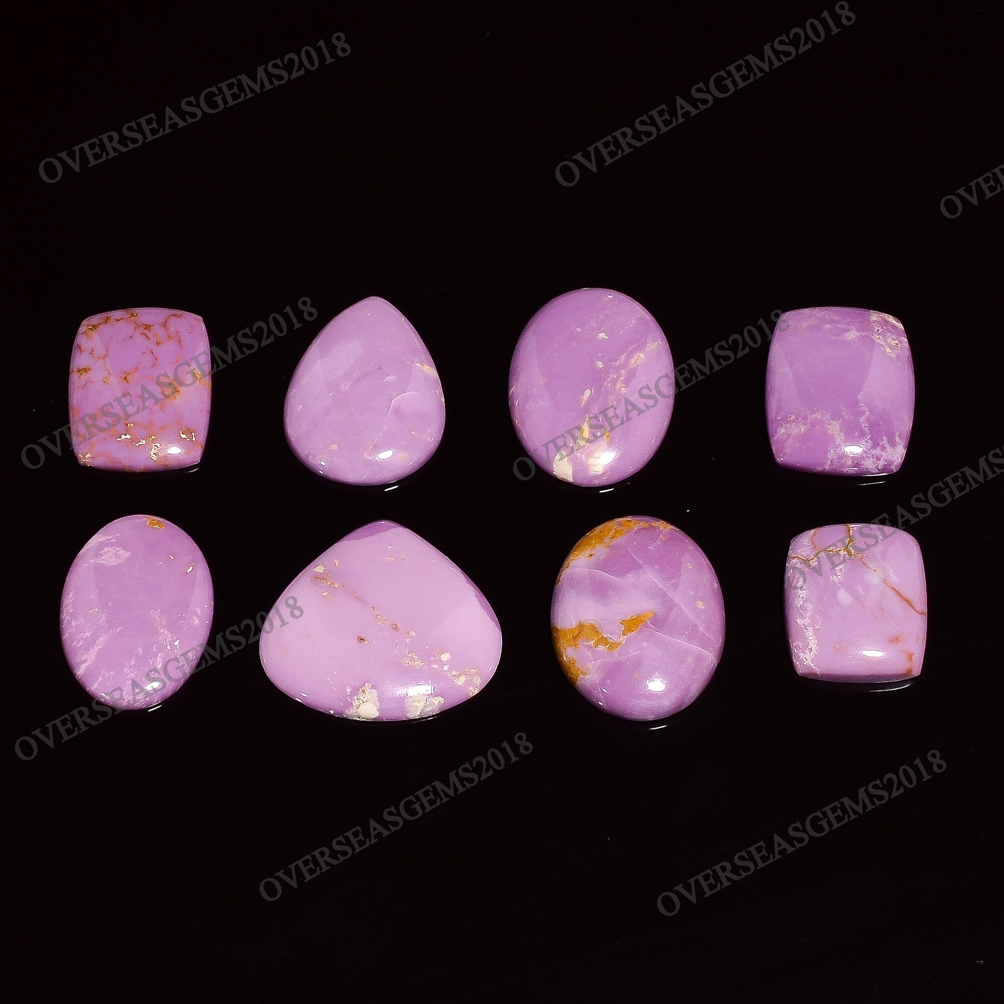 Natural Phosphosiderite Cabochon: Bulk Crystal Gemstone for Jewelry Making - image 3