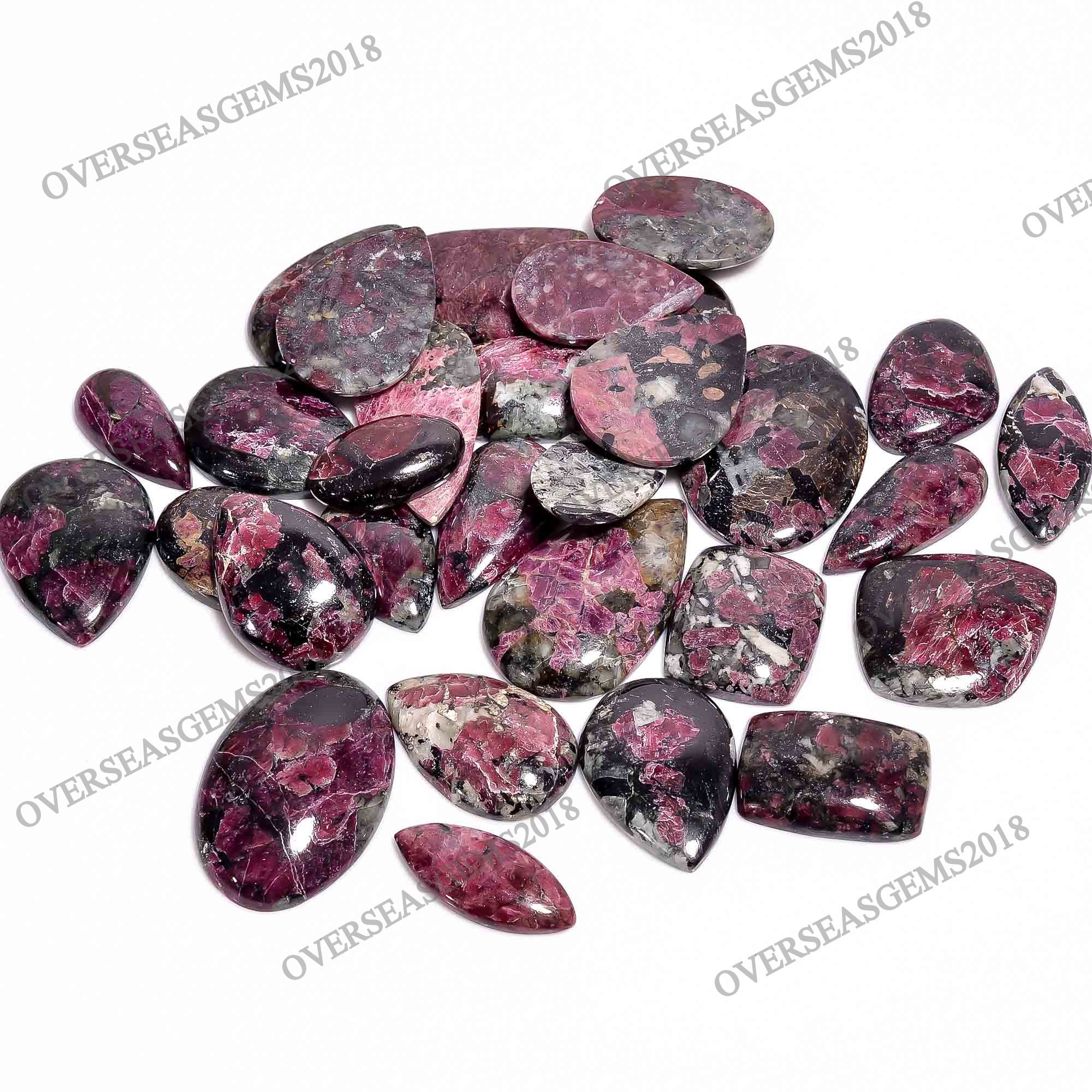 Natural Eudialyte Cabochon Wholesale Gemstone, Bulk Designer Crystal Gemstone, DIY-ART-CRAFTS Pendant Necklace Jewelry m