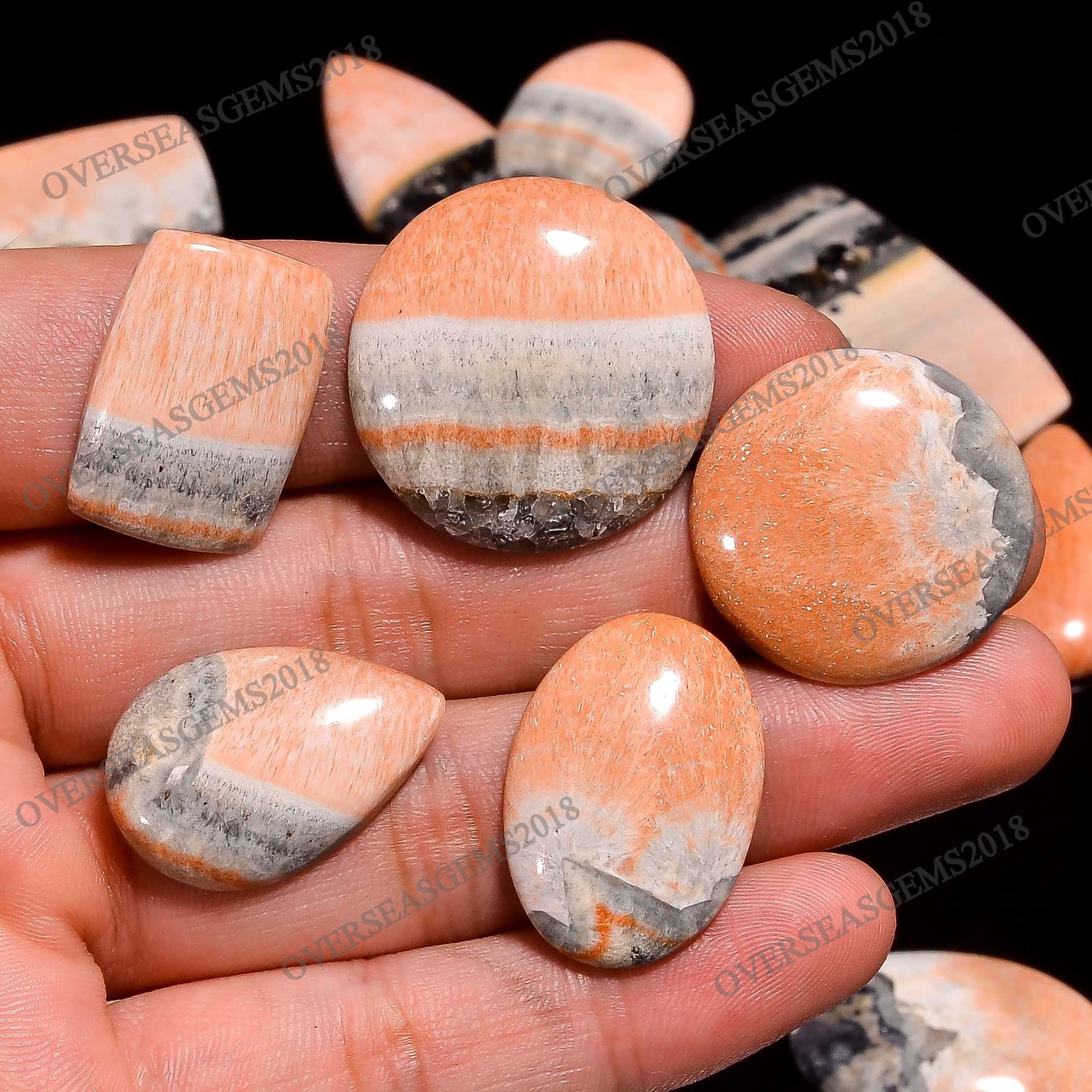 Natural Celestrobarite Cabochon Wholesale Gemstone, Bulk Designer Crystal Gemstone, DIY-ART-CRAFTS Pendant Necklace Jewe - image 5
