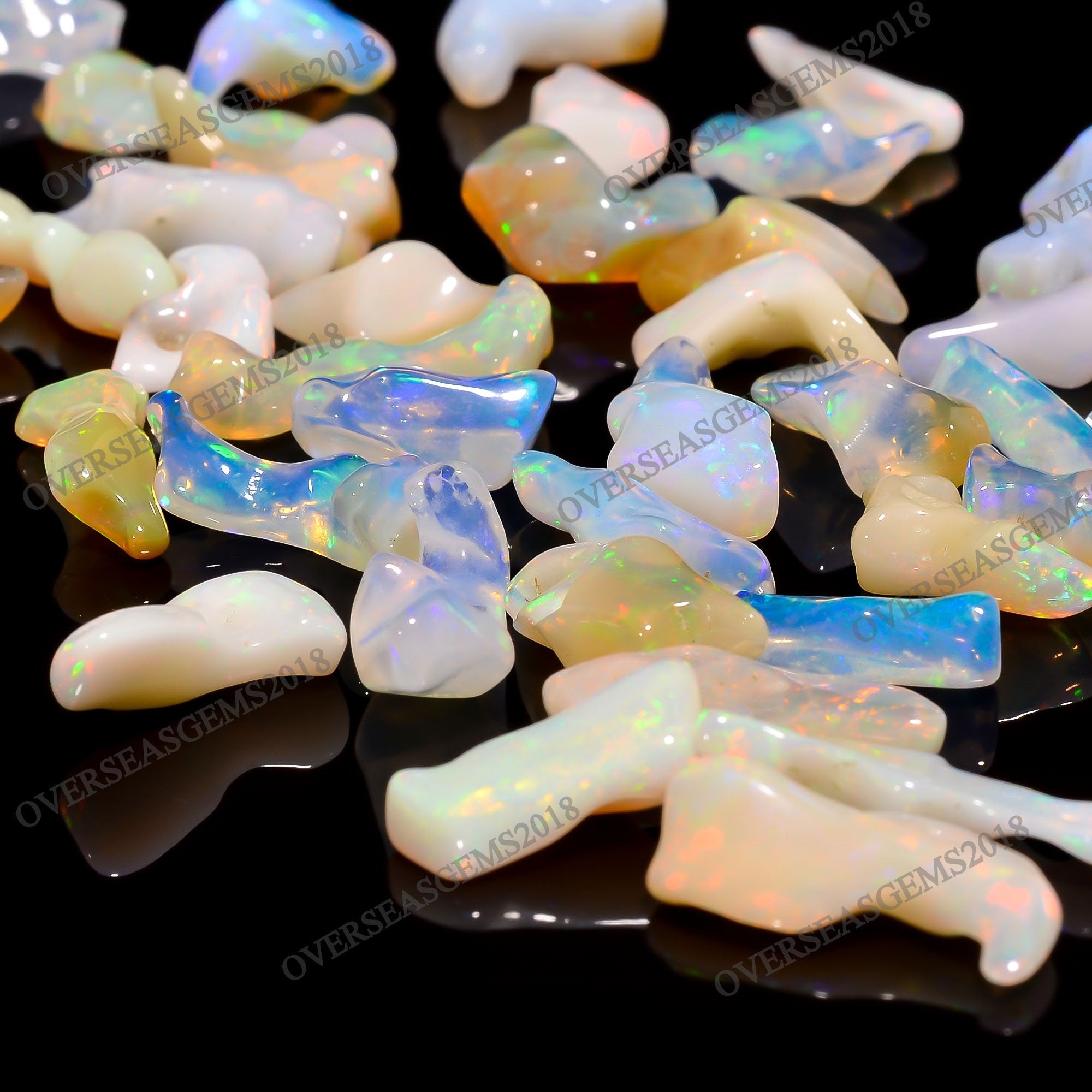 AAA Ethiopian Opal Rough: Natural Raw Reiki Healing Crystals