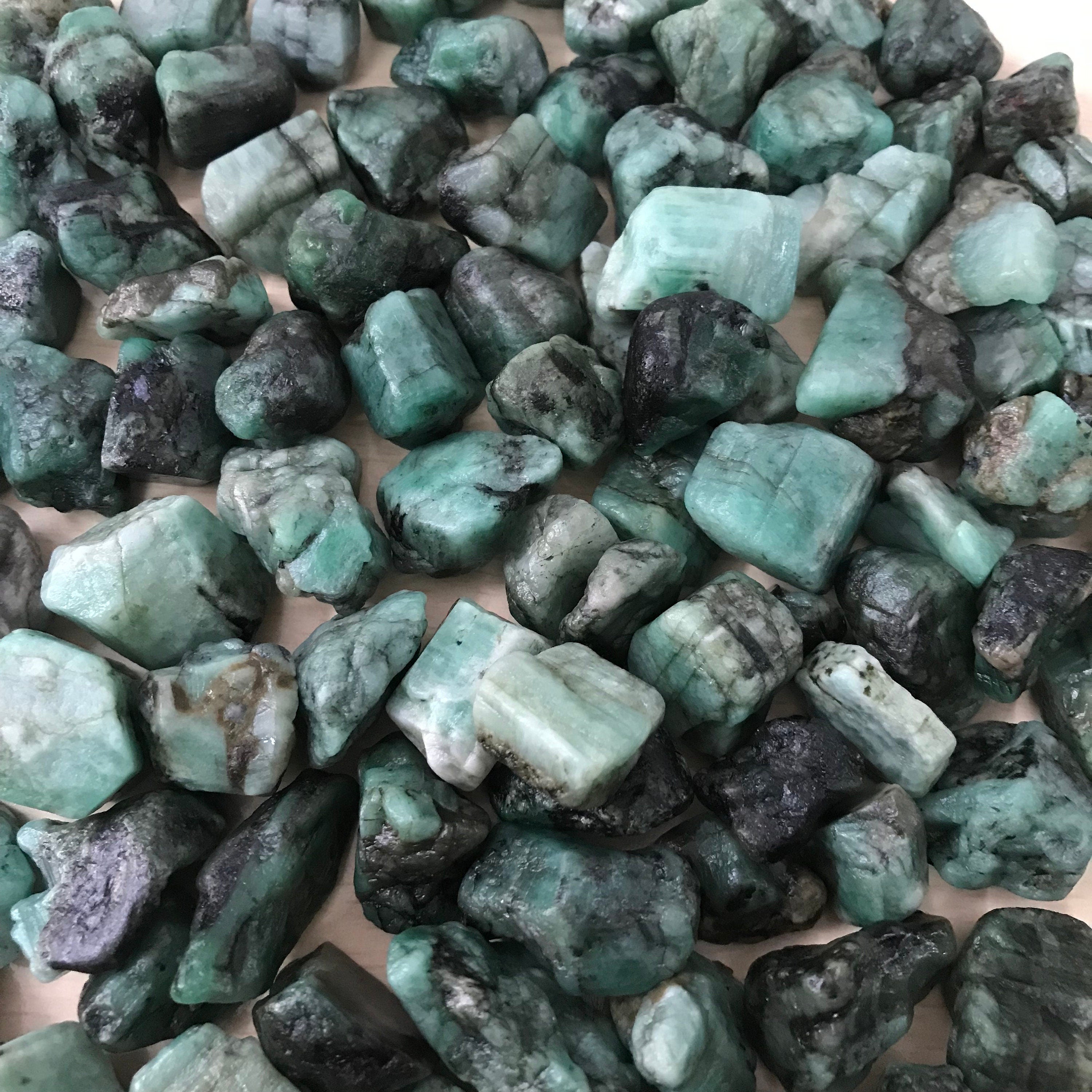 Emerald Raw Gemstone, Natural Emerald Rough For Jewelry Making, May Birthstone. - image 2