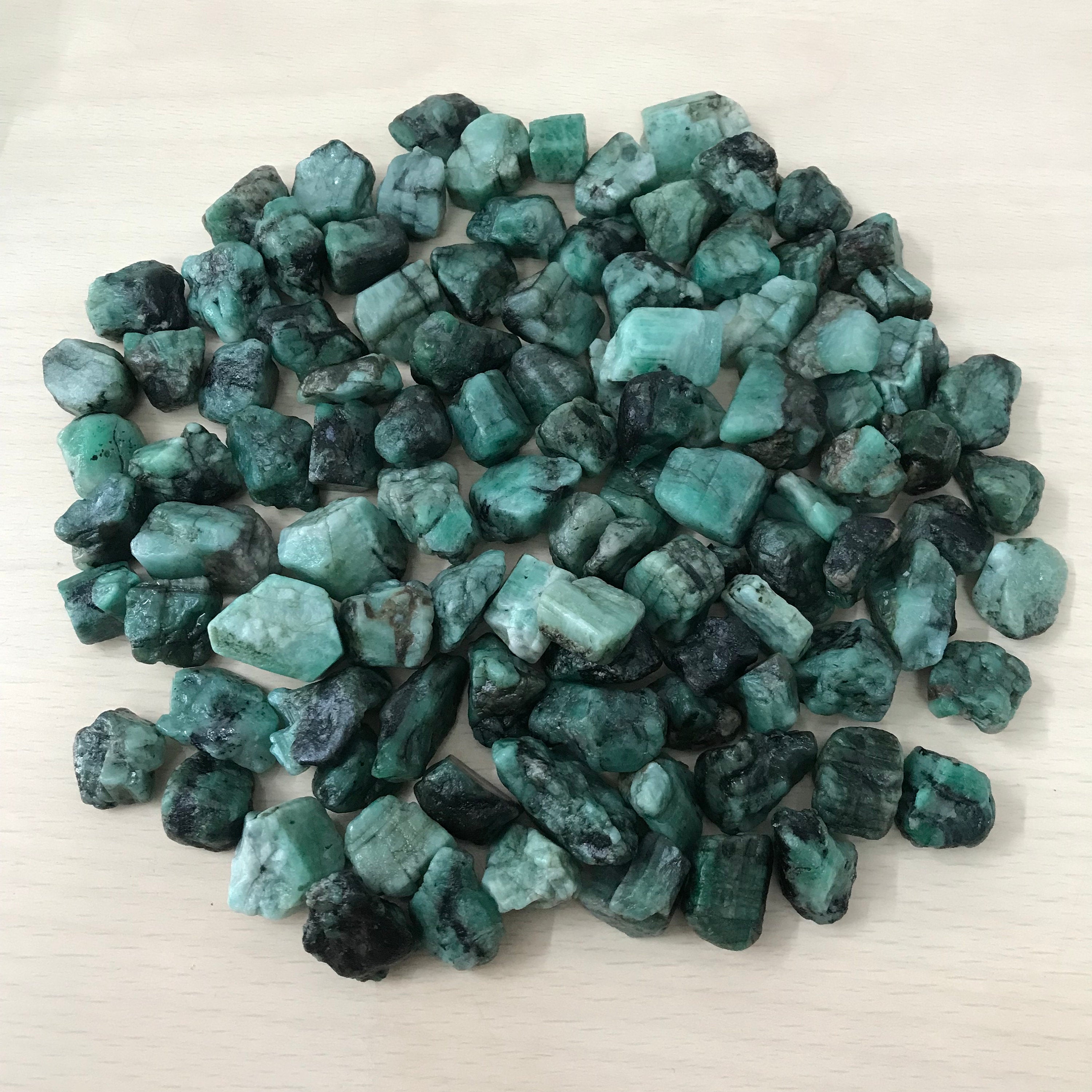 Emerald Raw Gemstone, Natural Emerald Rough For Jewelry Making, May Birthstone. - image 7