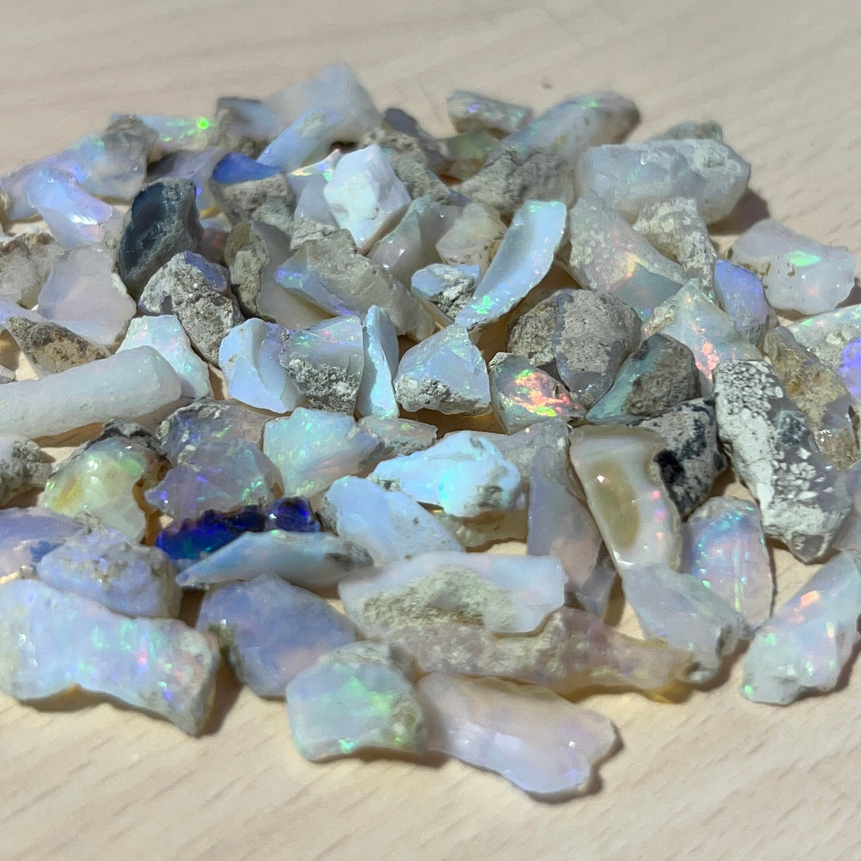 Raw Ethiopian Opal Crystals: Natural AAA Grade Reiki Healing Stones - image 5