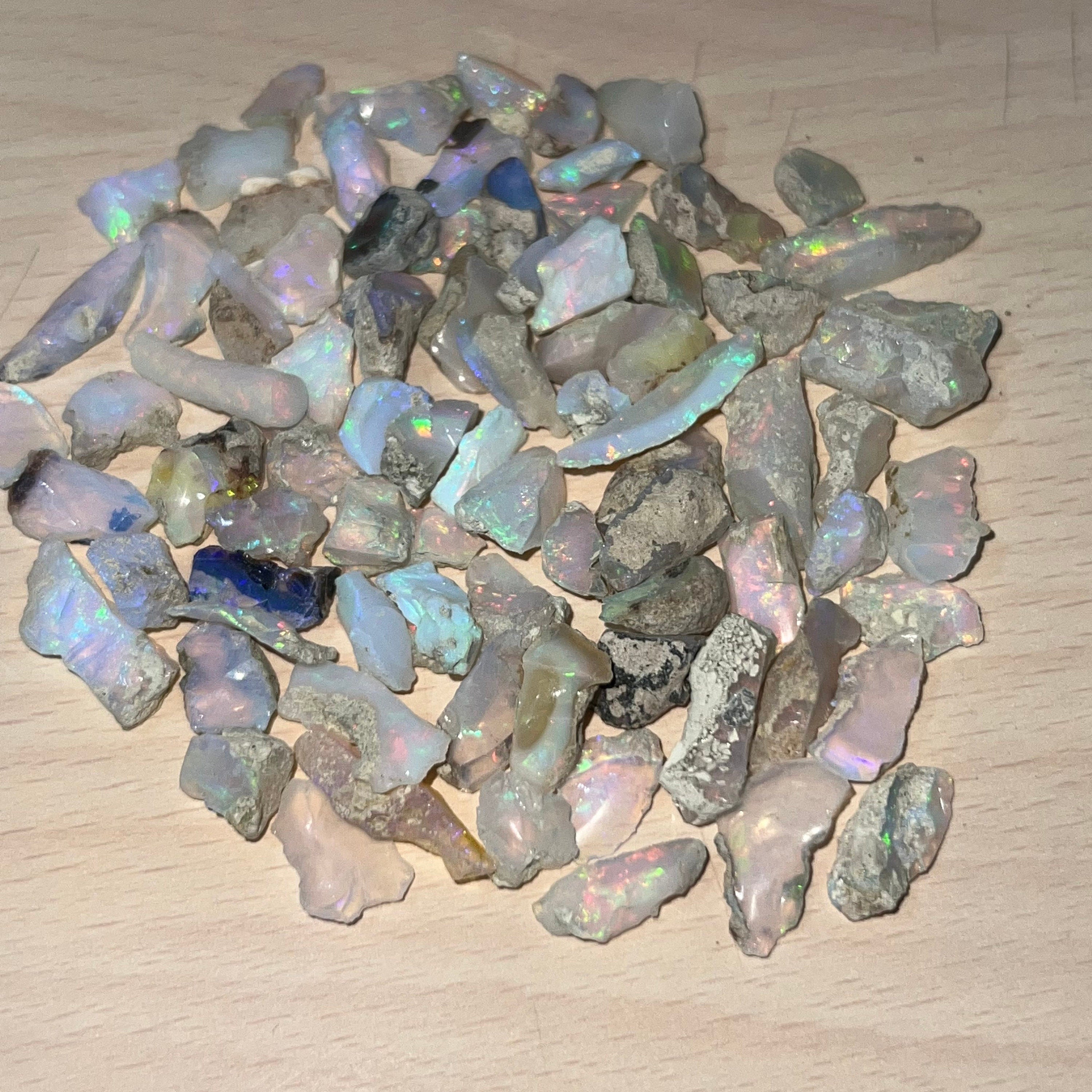 Raw Ethiopian Opal Crystals: Natural AAA Grade Reiki Healing Stones - image 7
