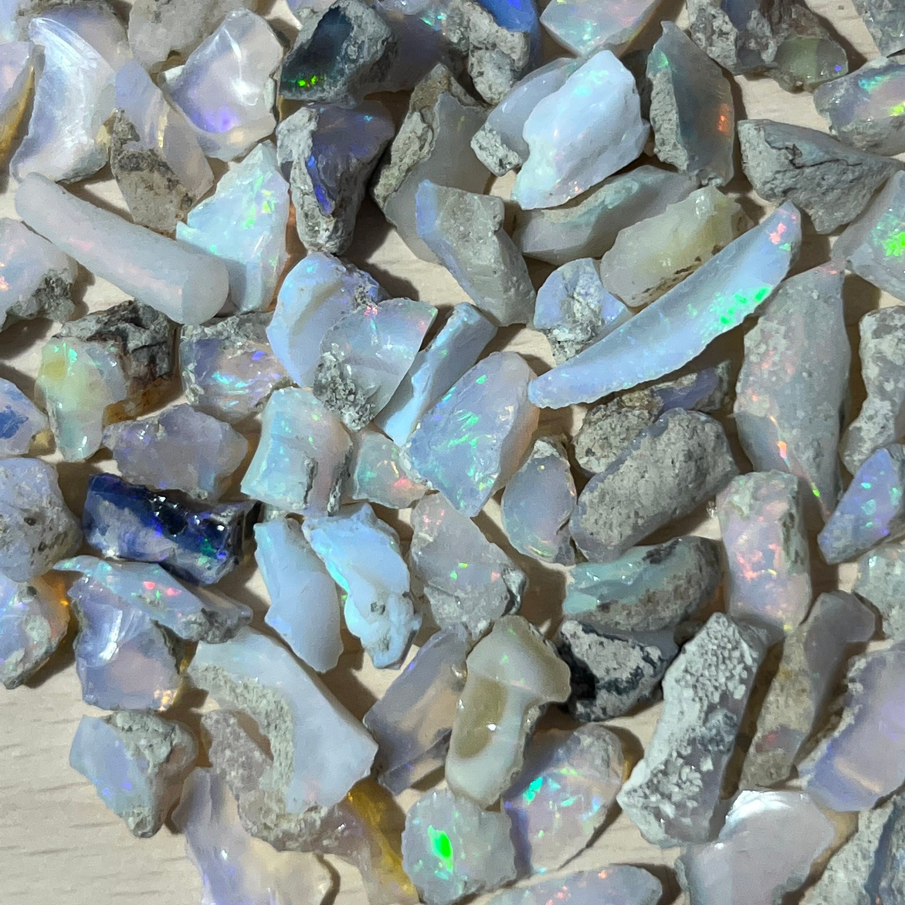 Raw Ethiopian Opal Crystals: Natural AAA Grade Reiki Healing Stones - image 4