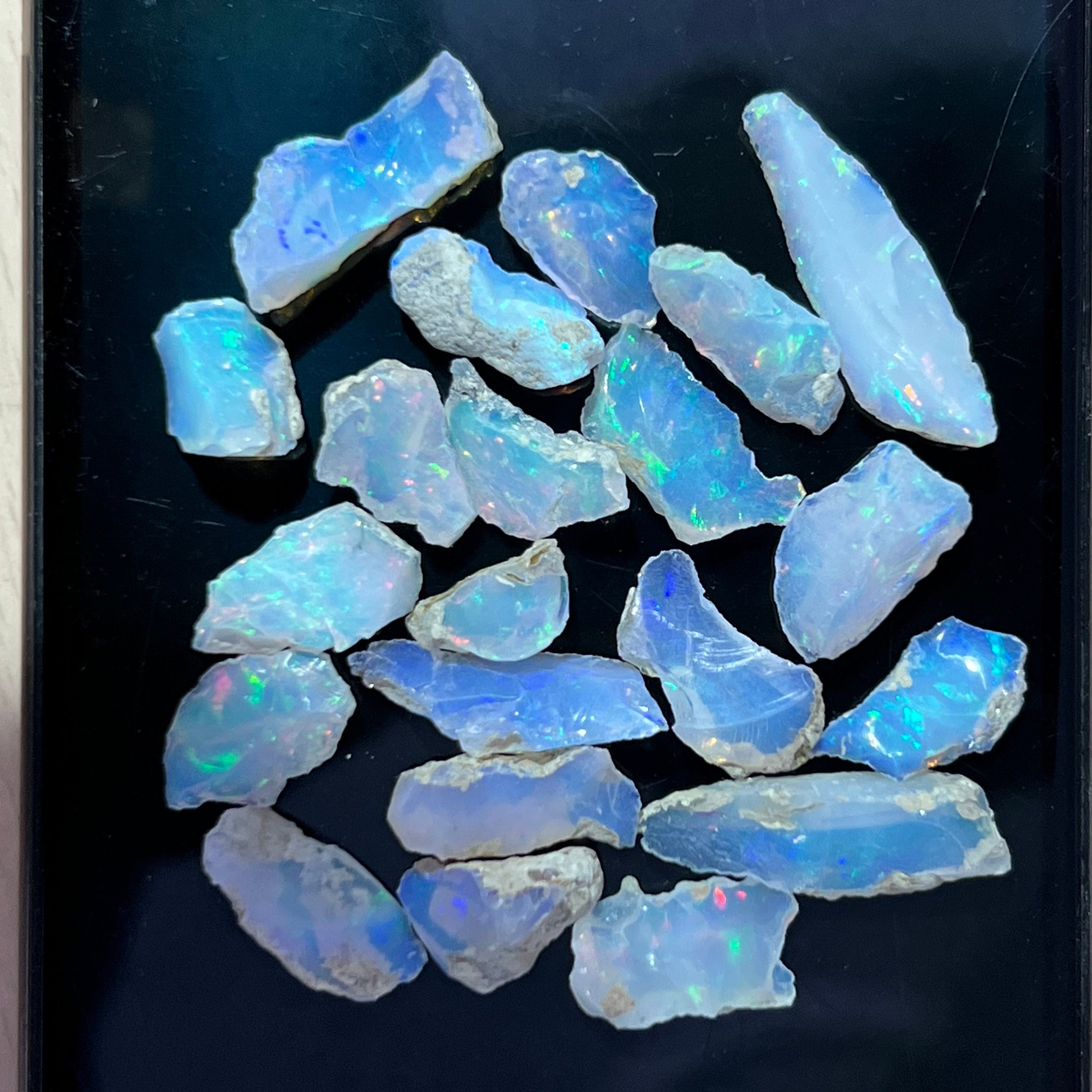 Raw Ethiopian Opal Crystals: Natural AAA Grade Reiki Healing Stones - image 2