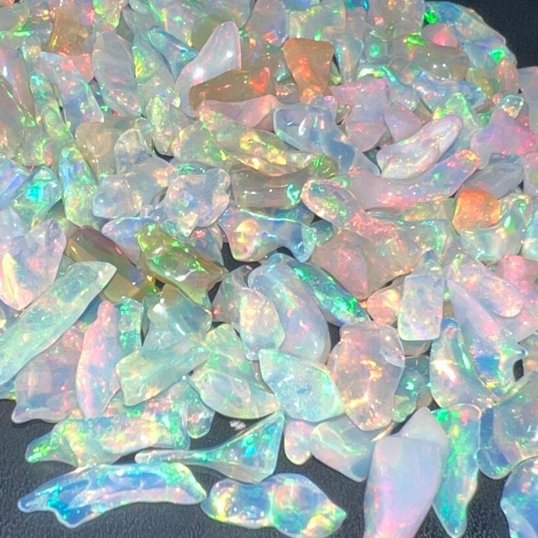 Natural Raw Opal Crystals: Ethiopian Rough Gemstones, October Birthstone - image 3