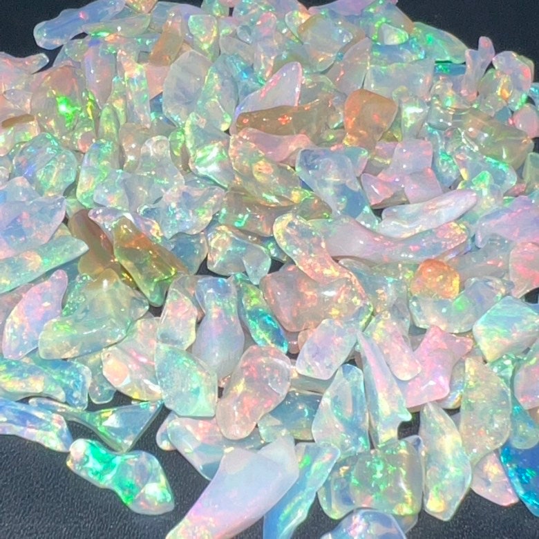 Natural Raw Opal Crystals: Ethiopian Rough Gemstones, October Birthstone - image 2