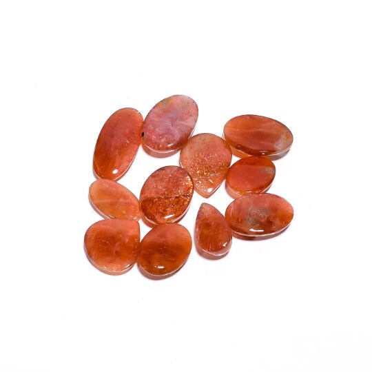 AAA Natural Sunstone Cabochon, Loose Gemstone, Jewelry Making - image 5