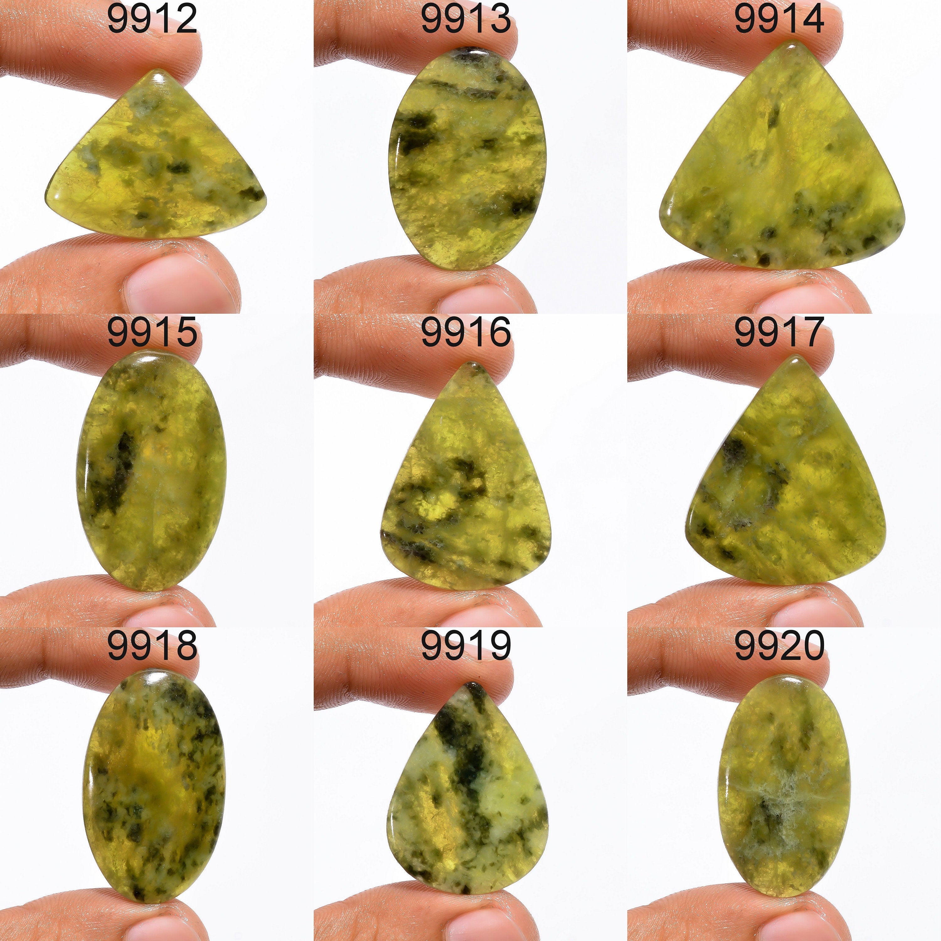 Natural Vesuvianite Cabochon, AAA Quality Loose Gemstone, Jewelry Making - image 4