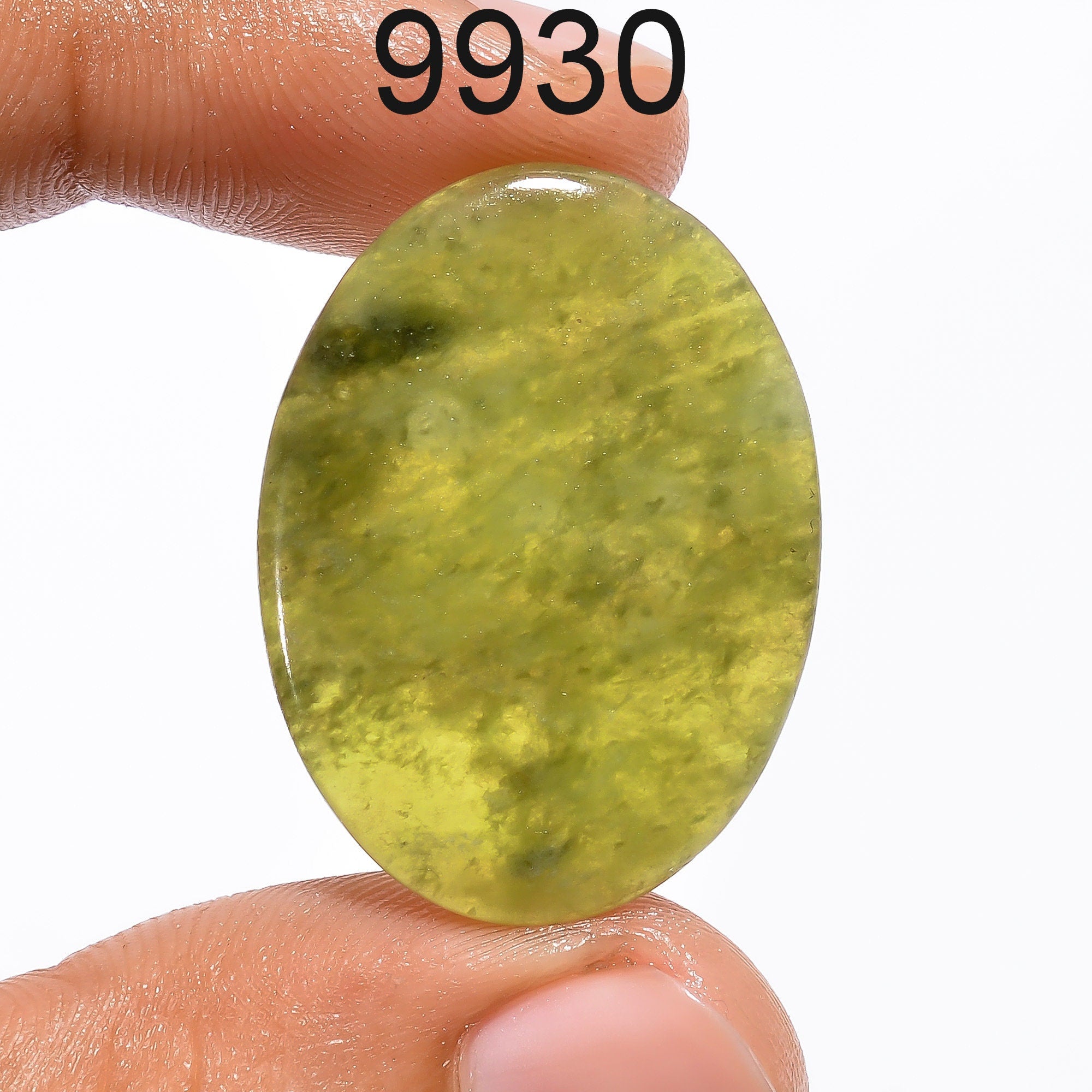 Natural Vesuvianite Cabochon, AAA Quality Loose Gemstone, Jewelry Making - image 5
