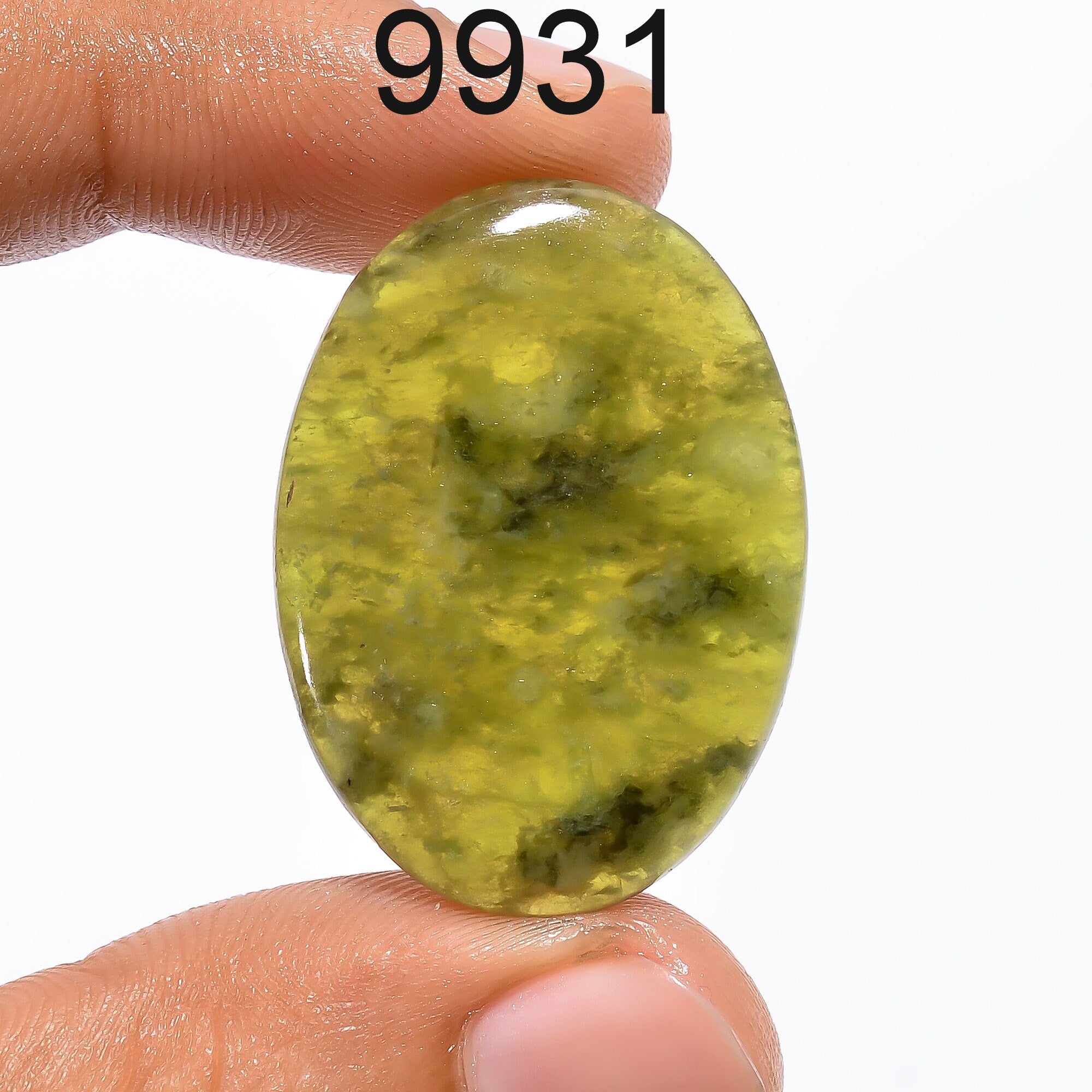Natural Vesuvianite Cabochon, AAA Quality Loose Gemstone, Jewelry Making - image 2