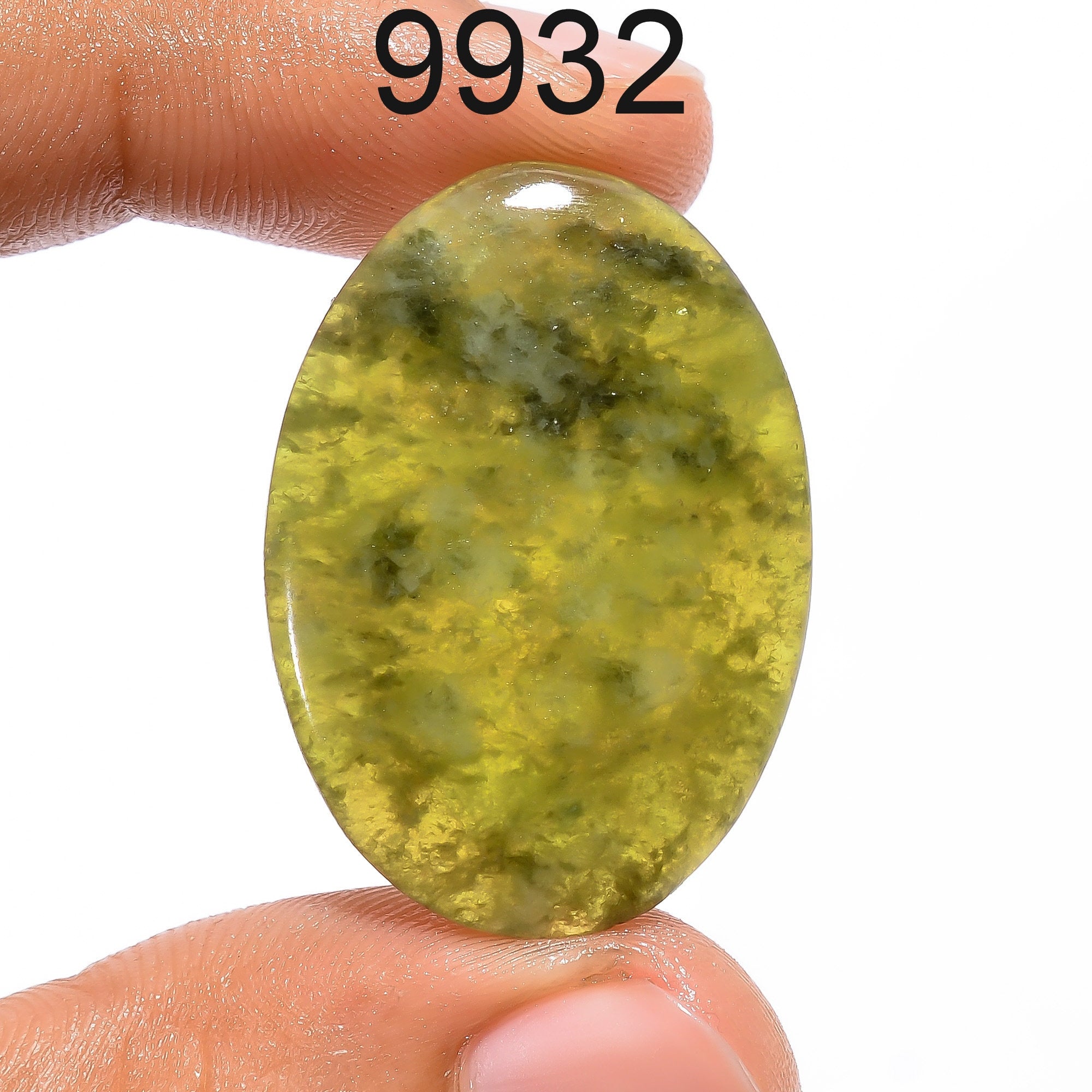 Natural Vesuvianite Cabochon, AAA Quality Loose Gemstone, Jewelry Making