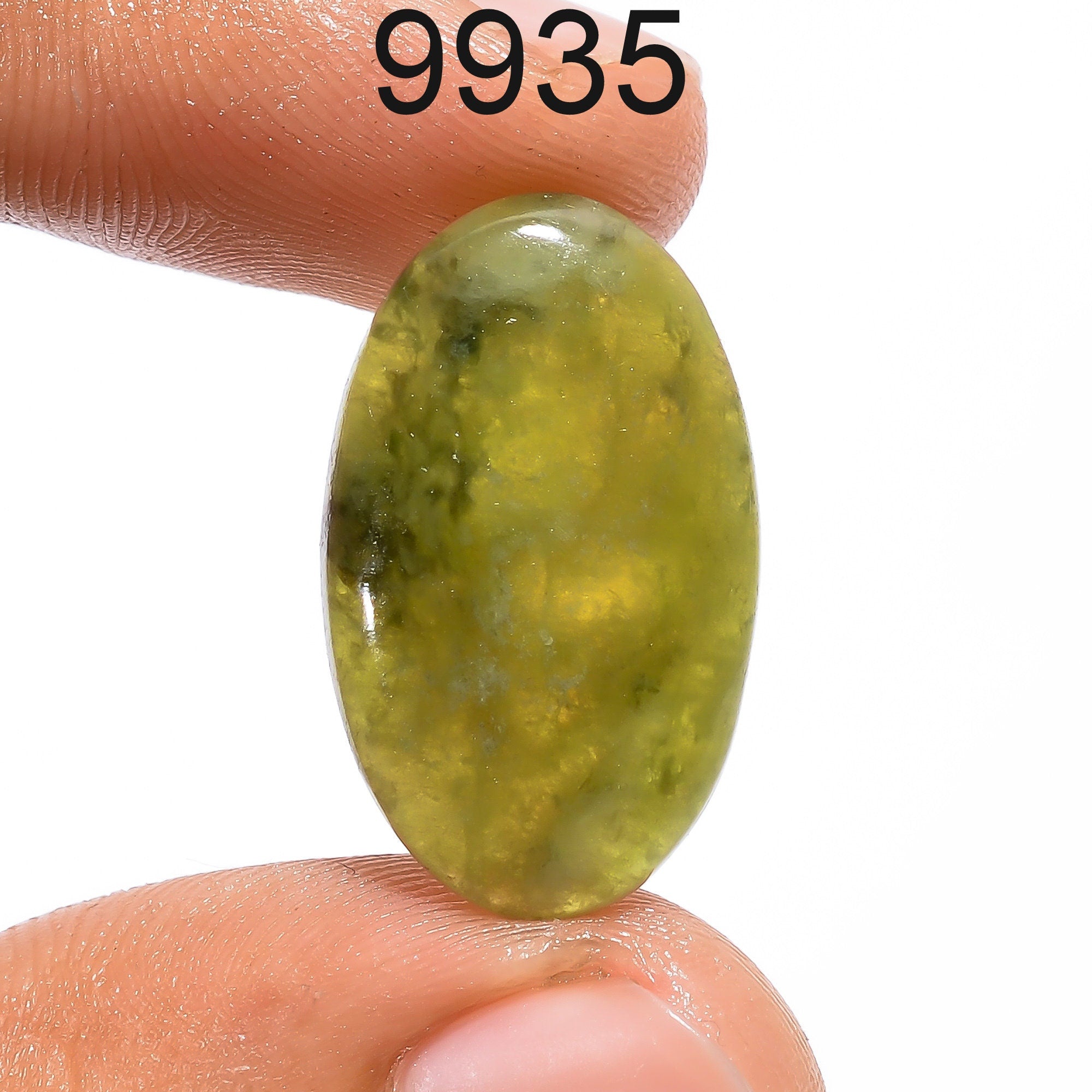 Natural Vesuvianite Cabochon, AAA Quality Loose Gemstone, Jewelry Making - image 8