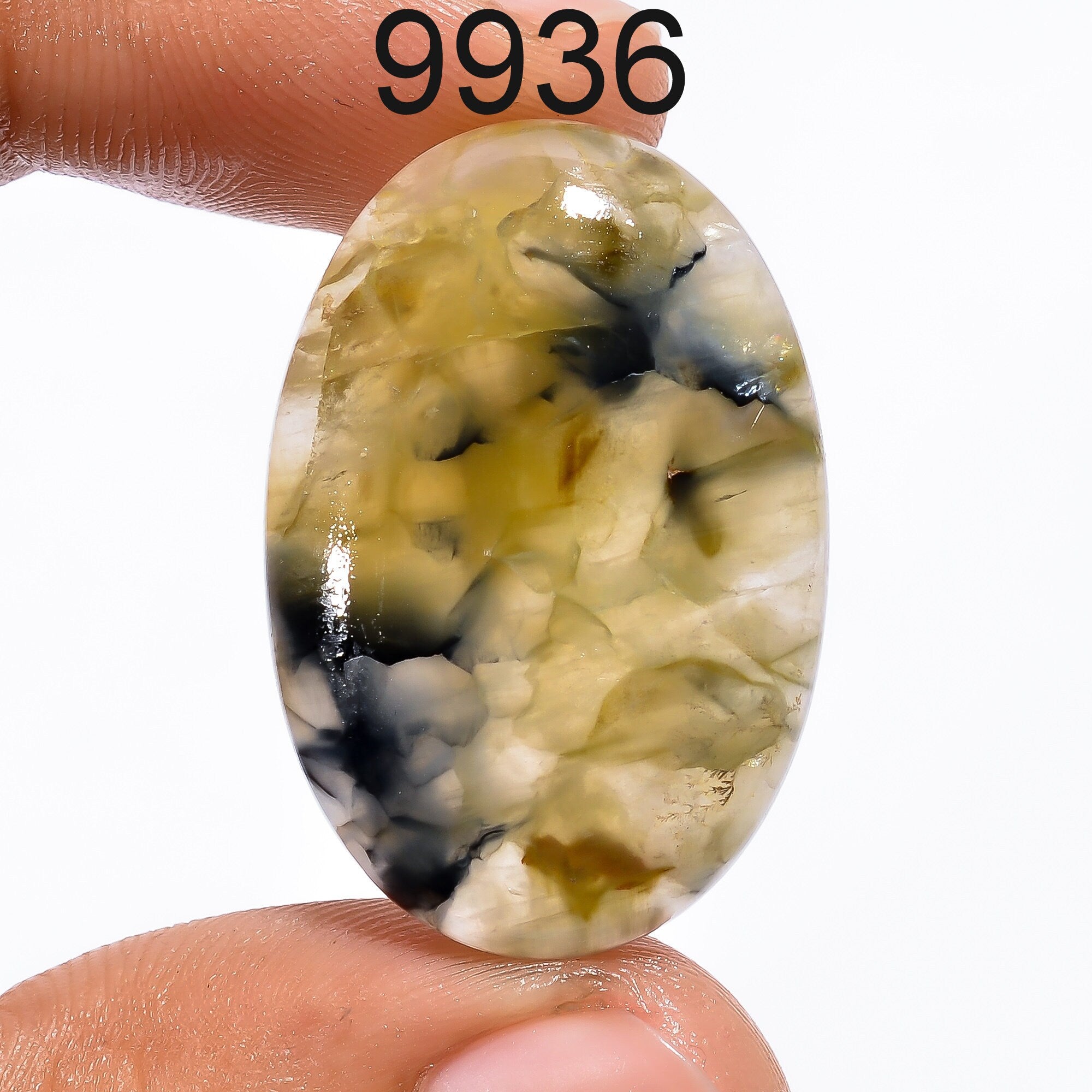 Natural Vesuvianite Cabochon, AAA Quality Loose Gemstone, Jewelry Making - image 9