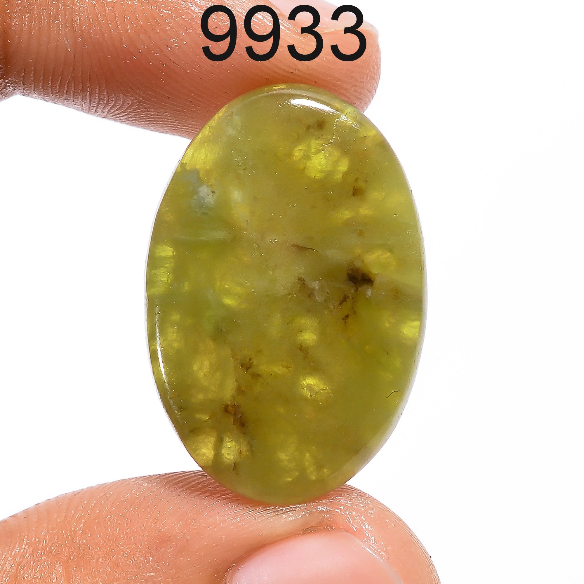 Natural Vesuvianite Cabochon, AAA Quality Loose Gemstone, Jewelry Making - image 6