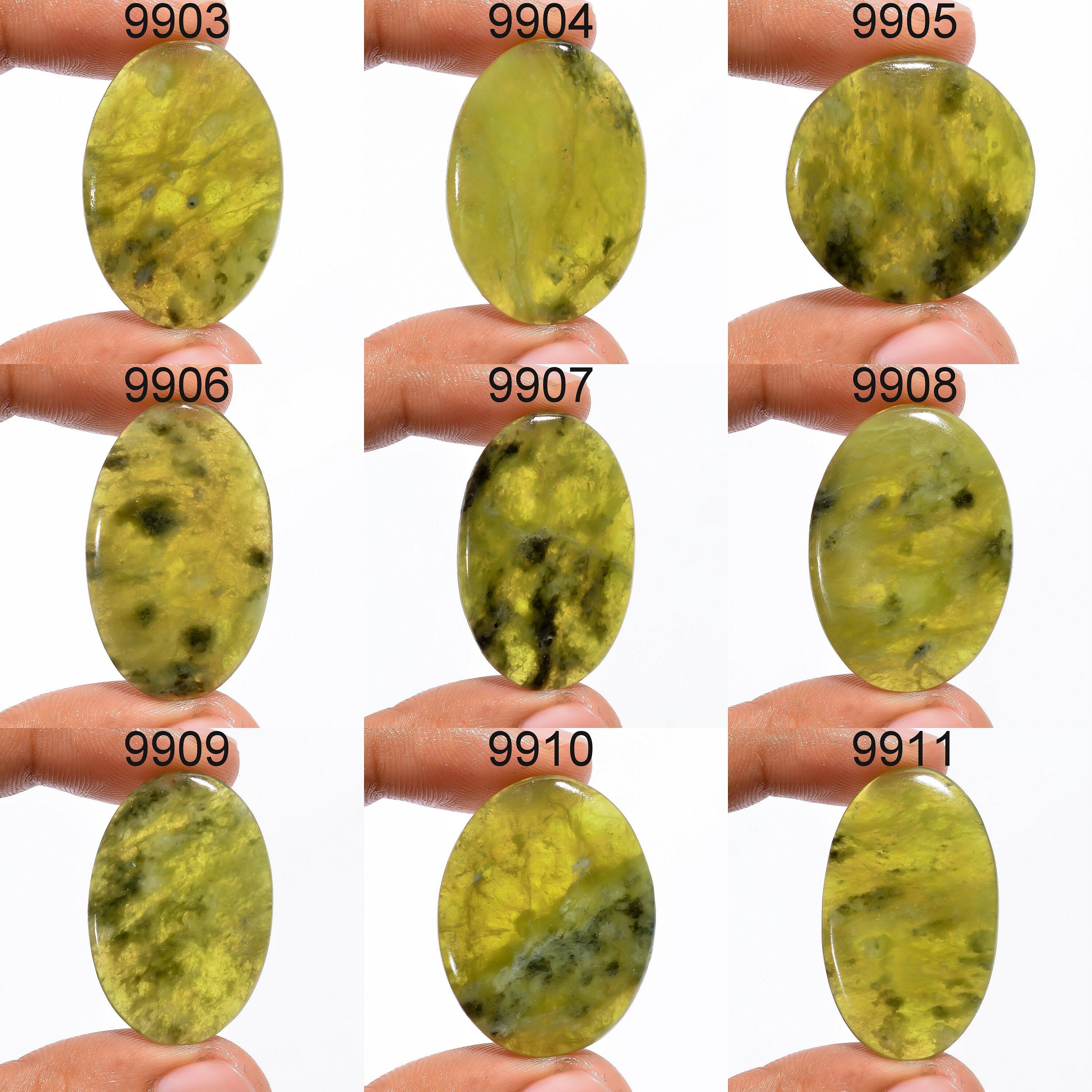 Natural Vesuvianite Cabochon, AAA Quality Loose Gemstone, Jewelry Making - image 3