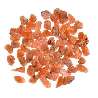 AAA Raw Sunstone Loose Stone for Jewelry Making – Natural Rough Gemstone Lot with Mixed Shapes